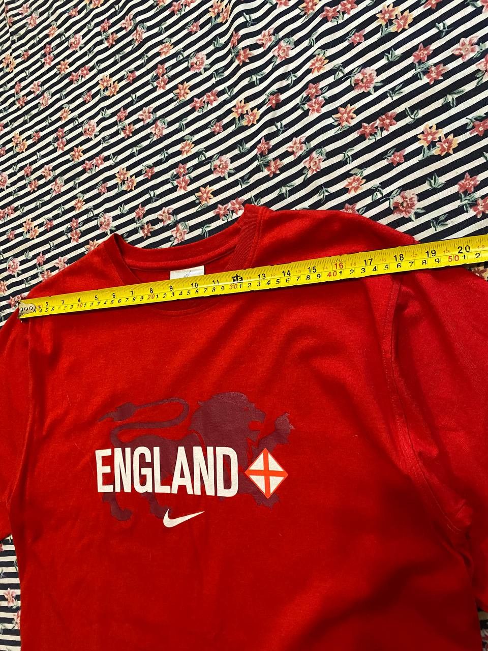 Nike Nike England Big Print Men's Red Size M Size US M / EU 48-50 / 2 - 5 Thumbnail