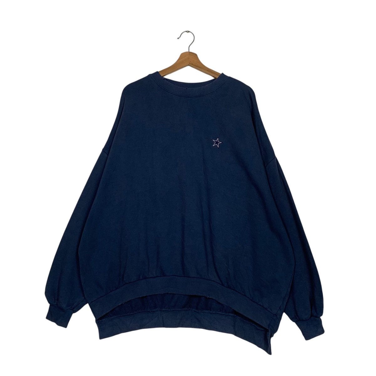 Japanese Brand Wide Boys Crewneck Sweatshirt Size L / US 10 / IT 46 - 2 Thumbnail