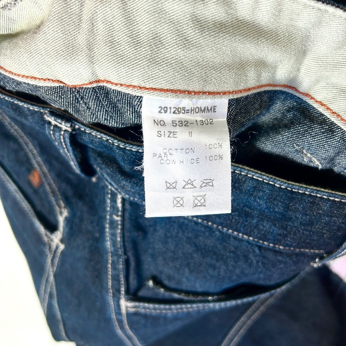 Japanese Brand 🔻291295 = Homme Workwear Jeans🔻 Size US 31 - 6 Thumbnail
