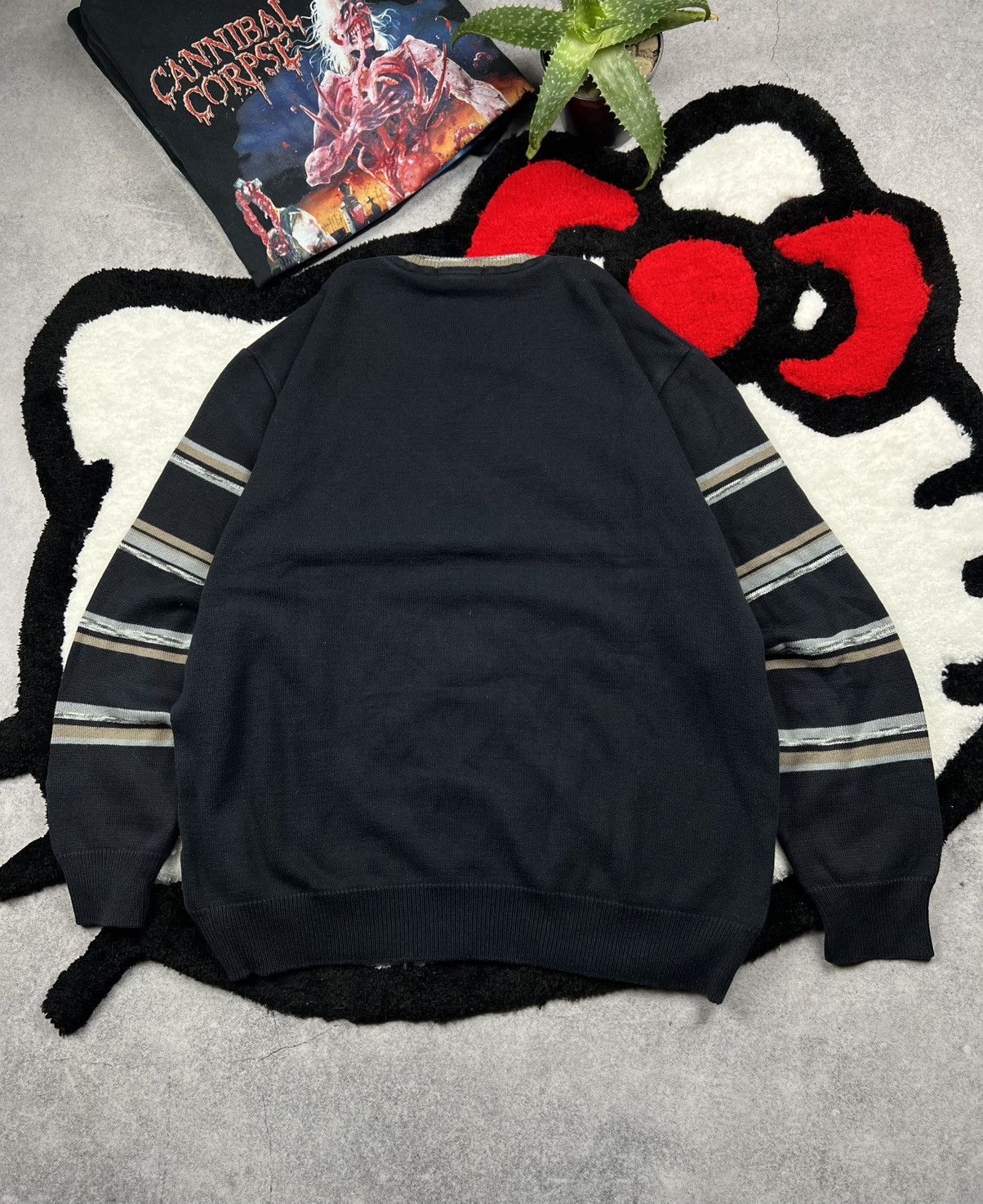Carlo Colucci Vintage Carlo Colucci 3D Cable Coogi Style Y2K Sweater Size US L / EU 52-54 / 3 - 7 Thumbnail