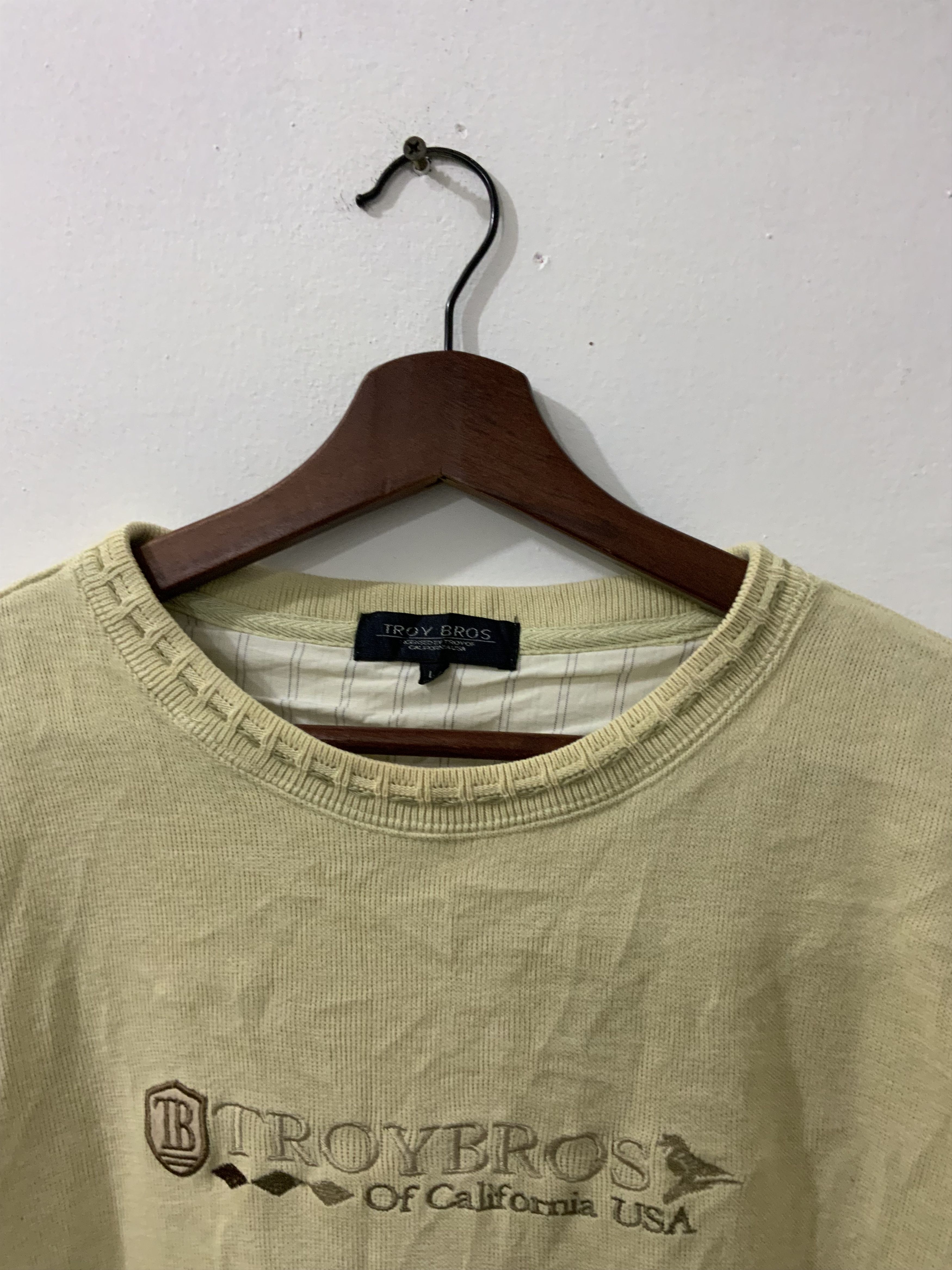 Japanese Brand Vintage Troy Bros Sweatshirt Size US L / EU 52-54 / 3 - 6 Thumbnail