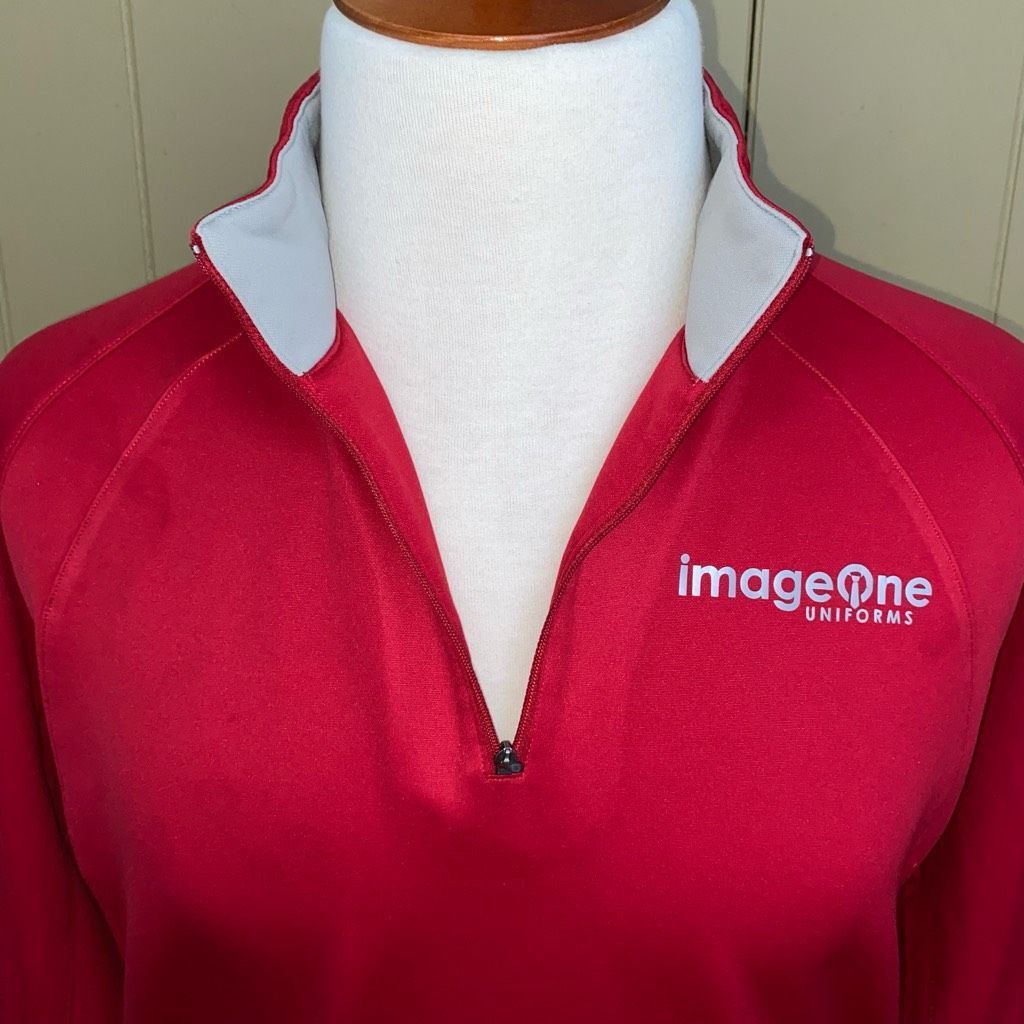 Other Sport Tek men M quarter zip pullover red Size US M / EU 48-50 / 2 - 3 Thumbnail