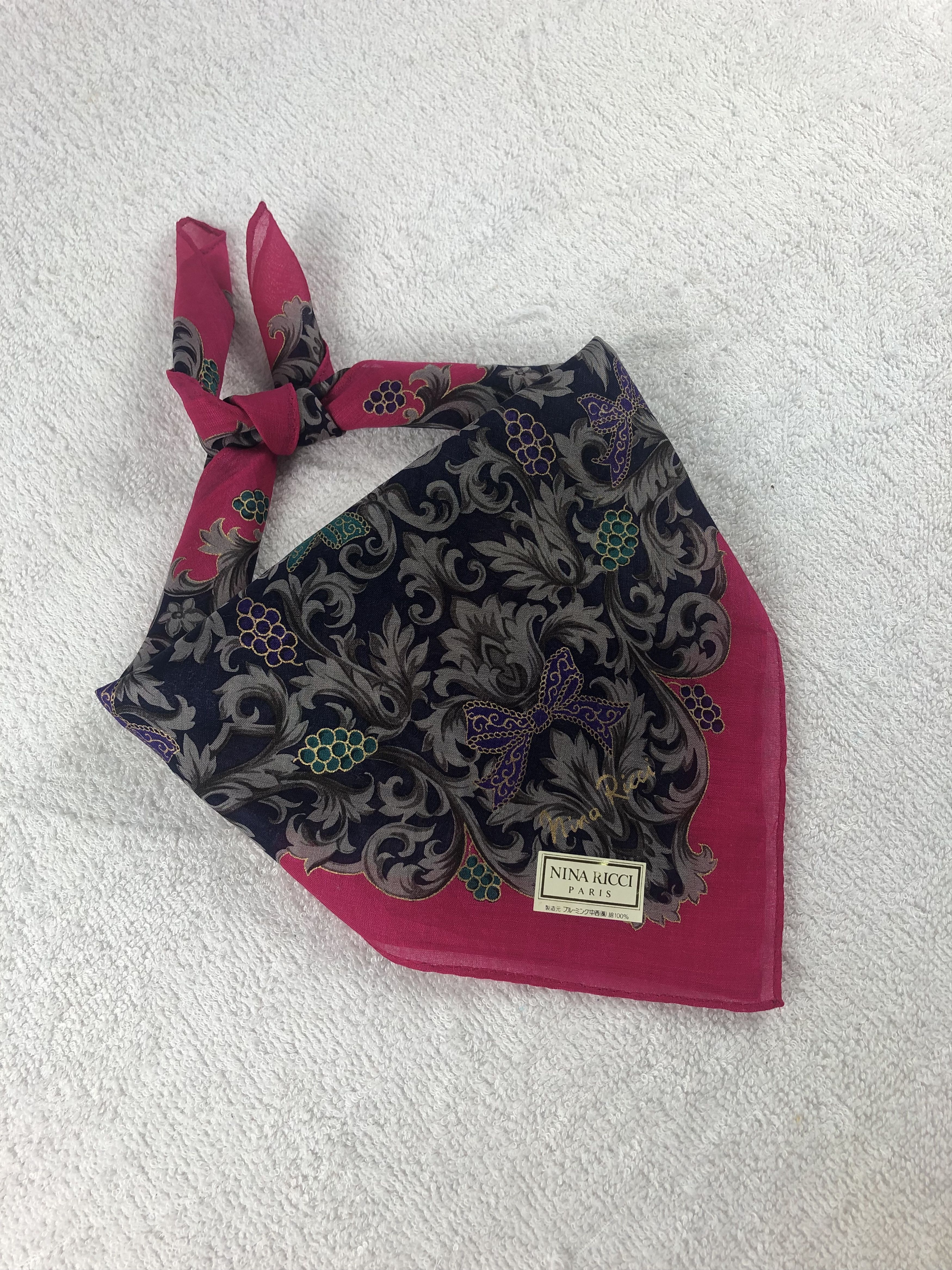 Nina Ricci Nina Ricci Handkerchief / Bandana / Neckerchief Size ONE SIZE - 2 Thumbnail