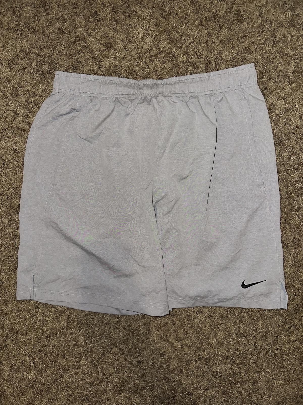 Nike Nike Men’s Flex Training Woven Grey Black Shorts Size US 36 / EU 52 - 1 Thumbnail
