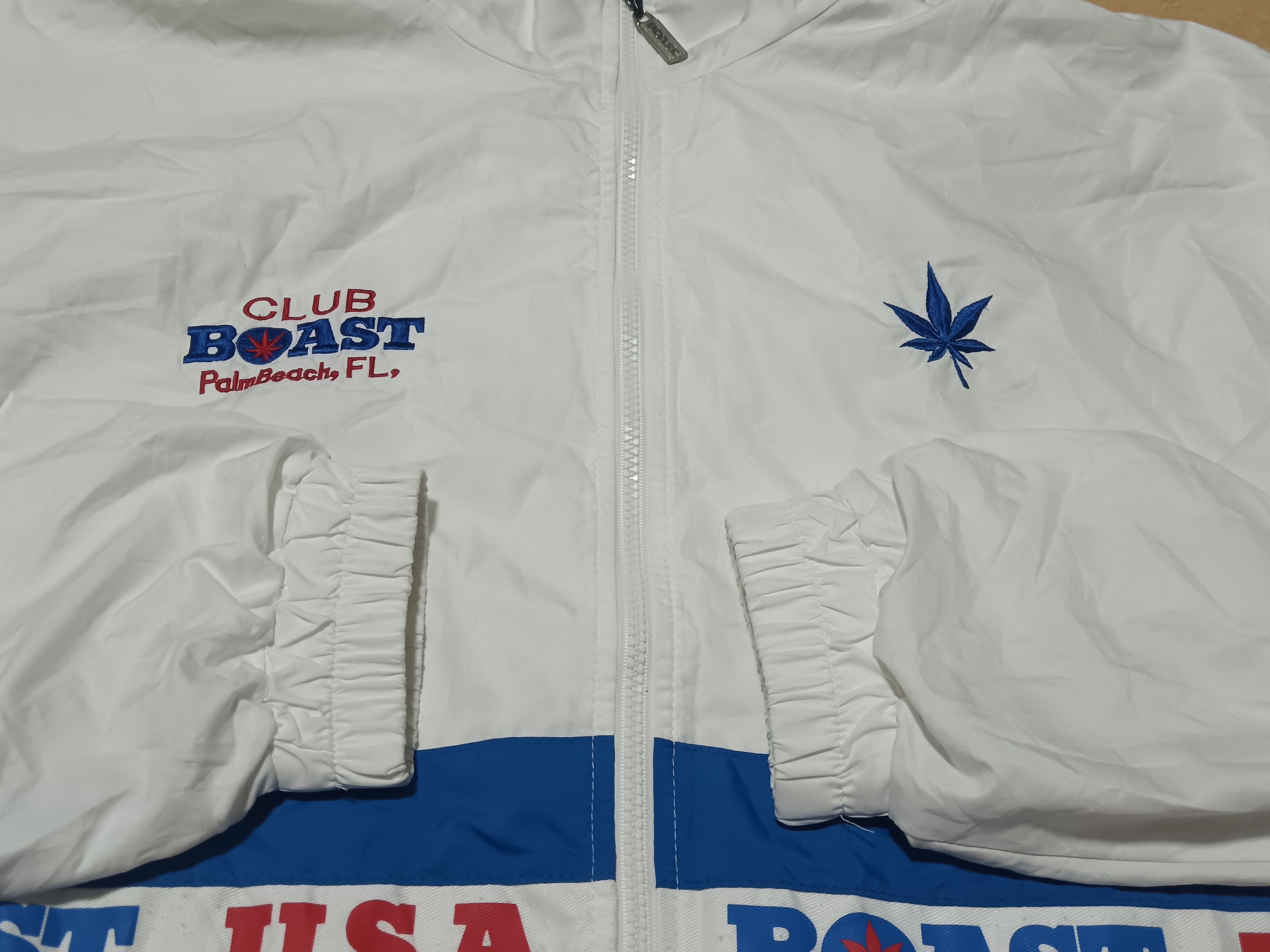 Boast VINTAGE BOAST USA PALM BEACH, FL, WINDBREAKER JACKET Size US S / EU 44-46 / 1 - 4 Thumbnail