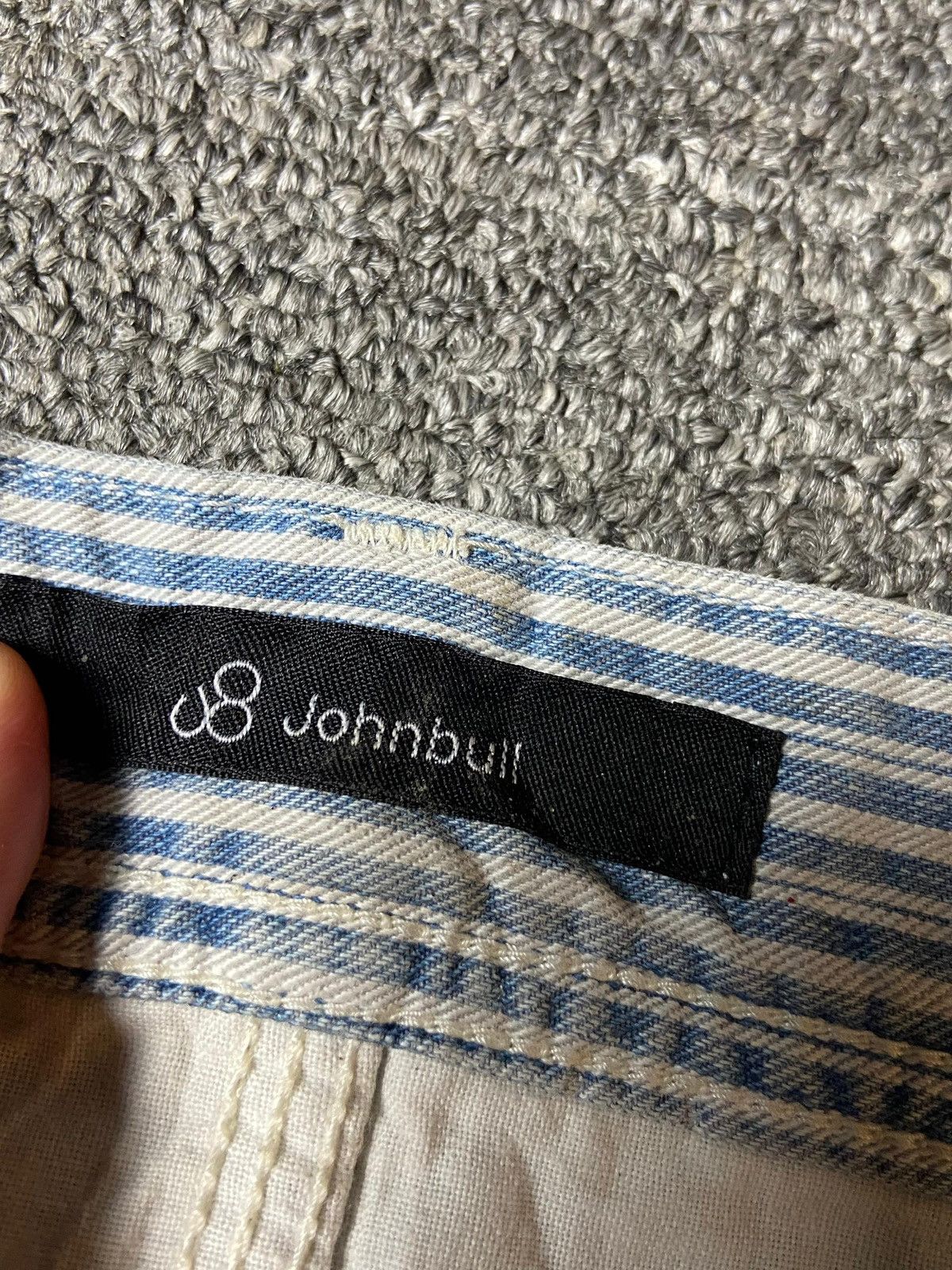 Japanese Brand × Johnbull × Vintage Vintage JOHNBULL Stripes Denim Shorts (121) Size US 32 / EU 48 - 7 Thumbnail