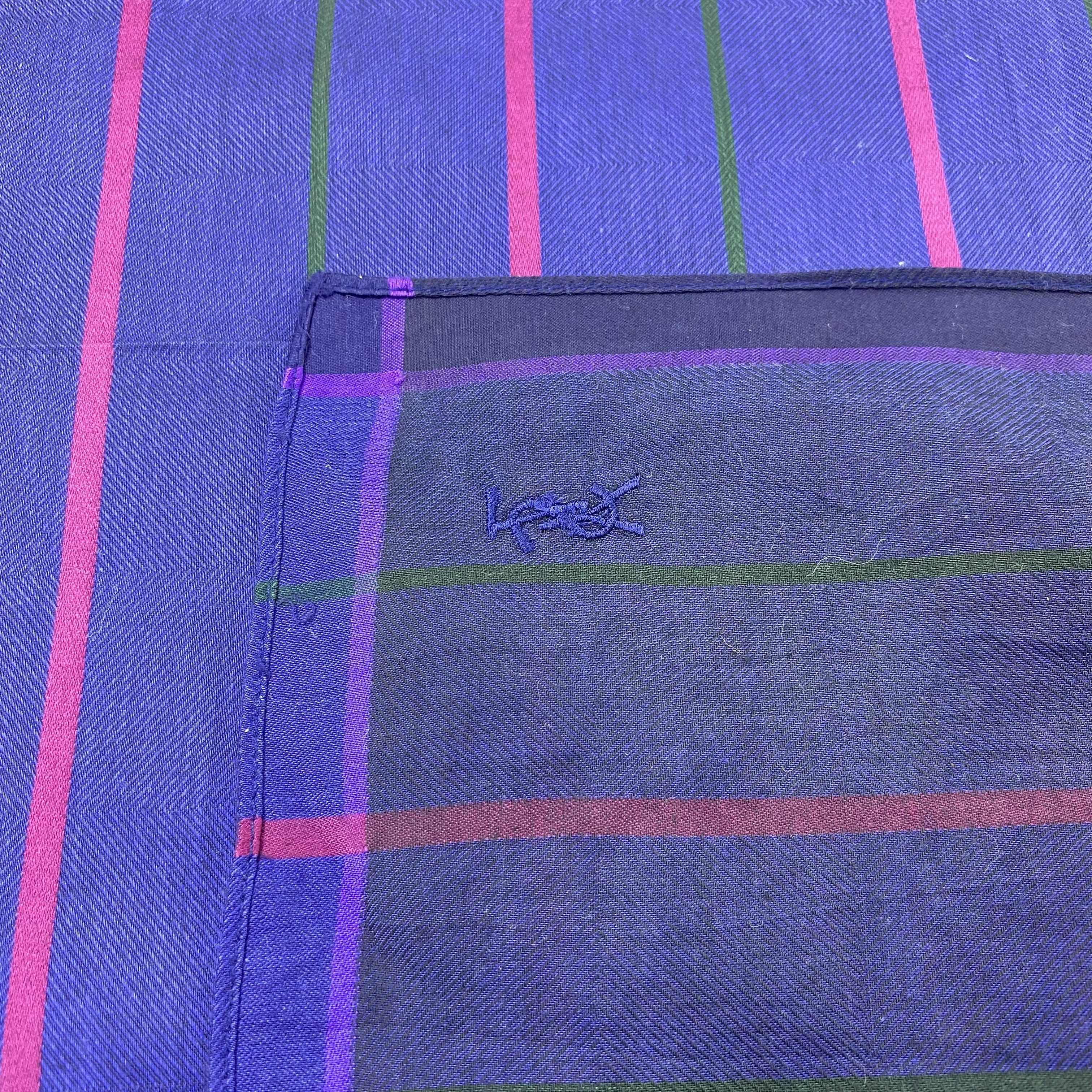 Yves Saint Laurent YSL Handkerchief / Bandana / Neckerchief-B2162 Size ONE SIZE - 6 Thumbnail