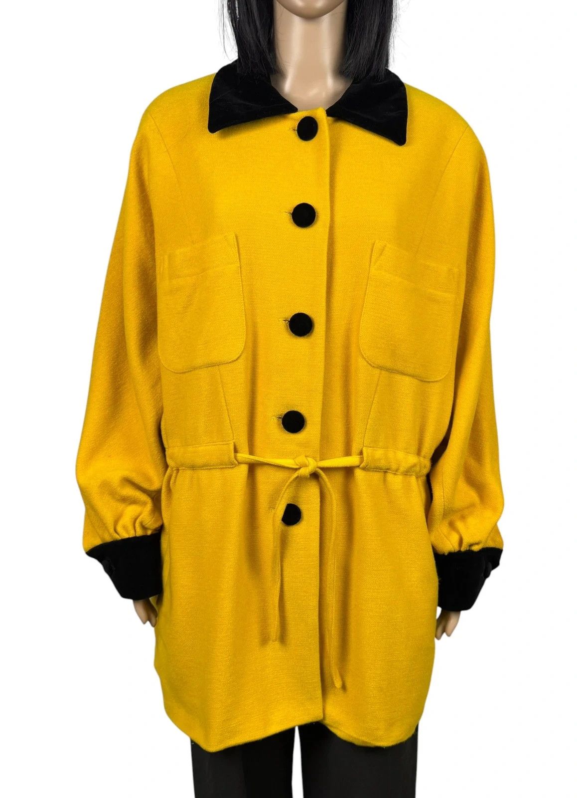 Karl Lagerfeld Karl Lagerfeld Vintage Coat Wool size D40 GB14 Size L / US 10 / IT 46 - 2 Thumbnail