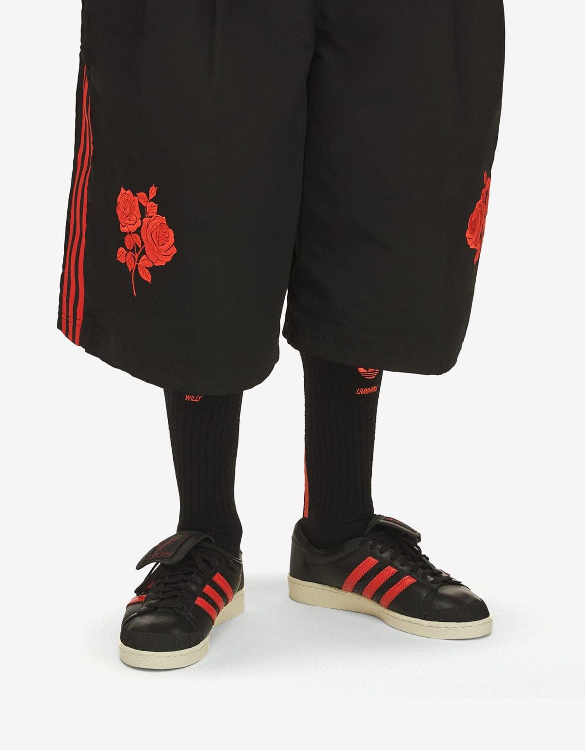 Adidas Willy Chavarria x Adidas Black Jabbar Low Trainers Size US 8 / EU 41 - 2 Thumbnail