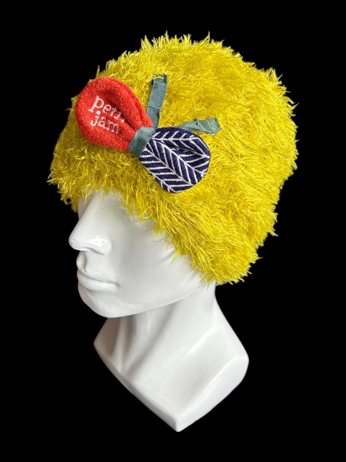 Hysteric Glamour × Japanese Brand × Kapital Japanese Style Faux Fur Mohair Beanie Hats Rare Design☠️🎌 Size ONE SIZE - 1 Thumbnail