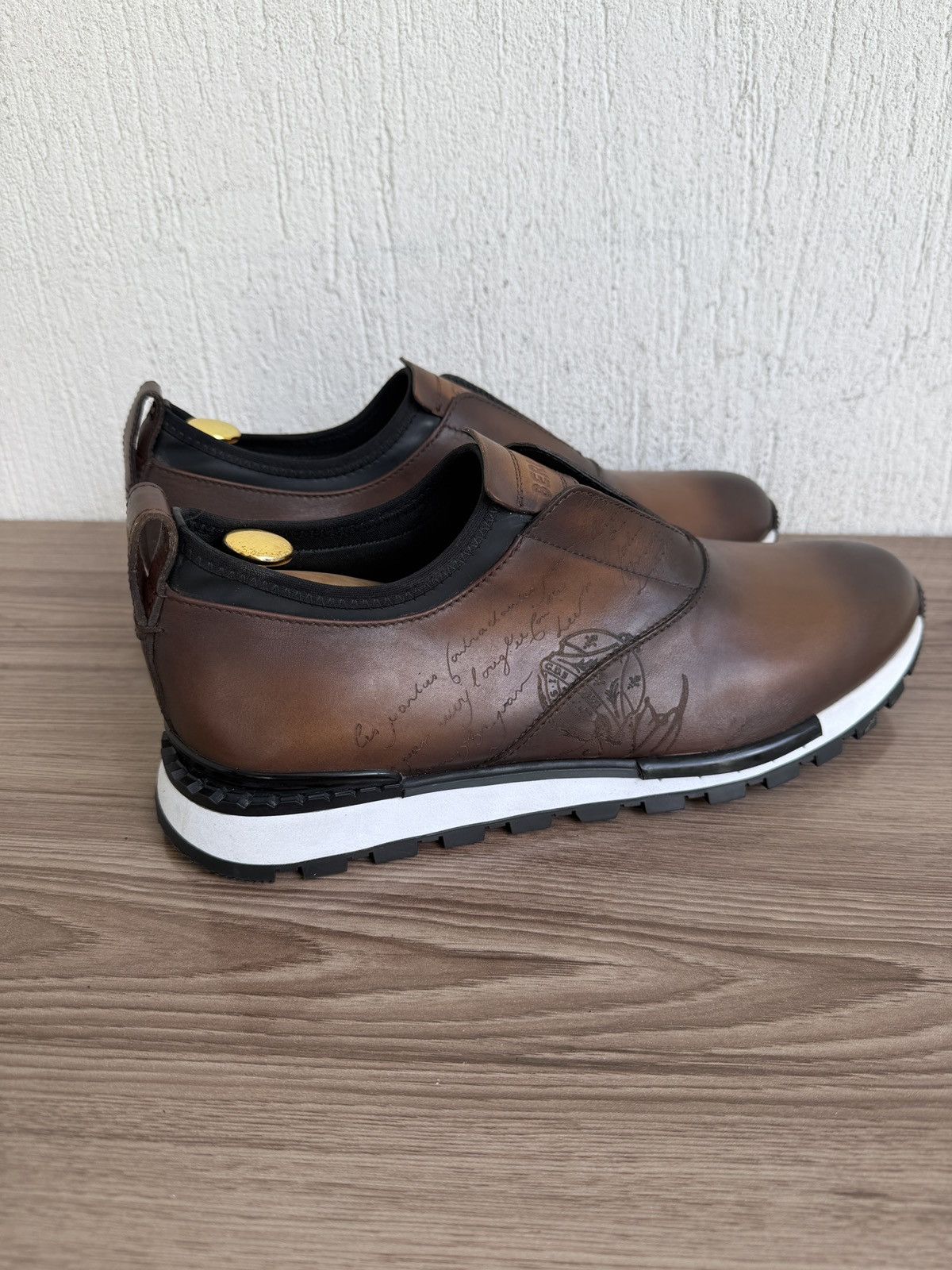 Berluti Fast track scritto slip on Size US 11 / EU 44 - 16 Thumbnail