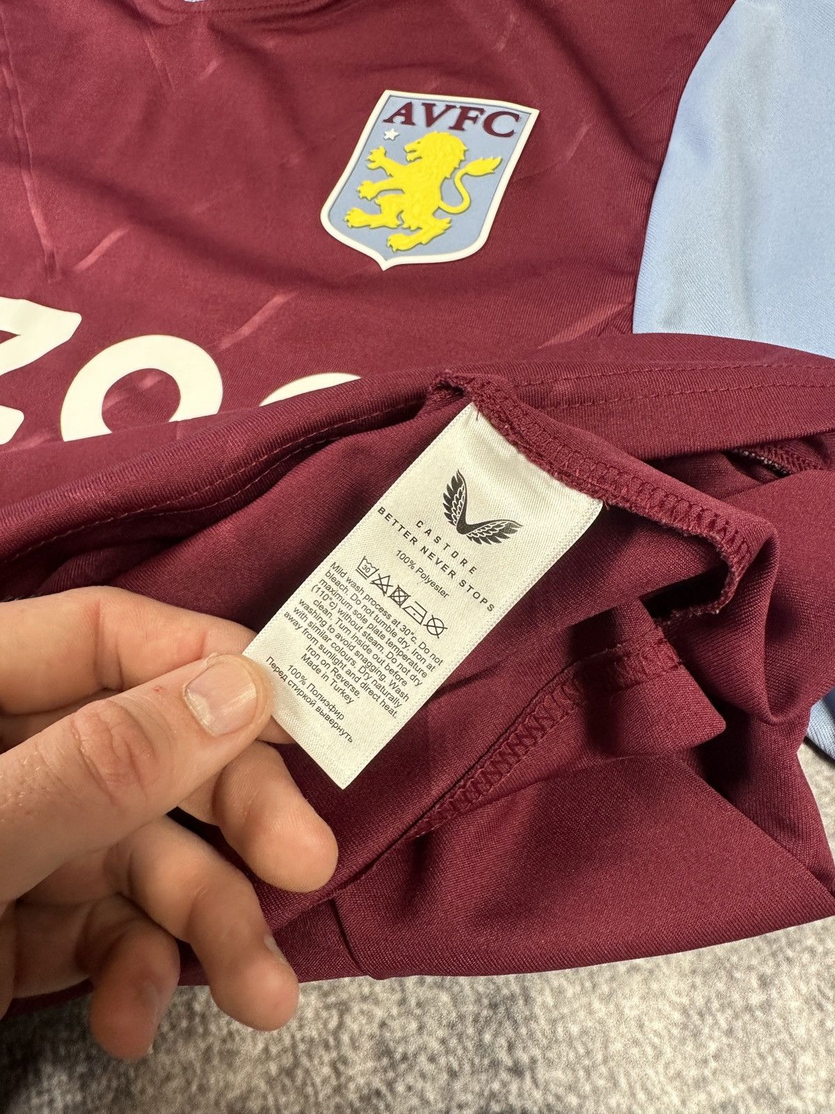 Castore Castore Aston Villa Black Soccer Jersey Streetwear Rare L Size US L / EU 52-54 / 3 - 5 Thumbnail
