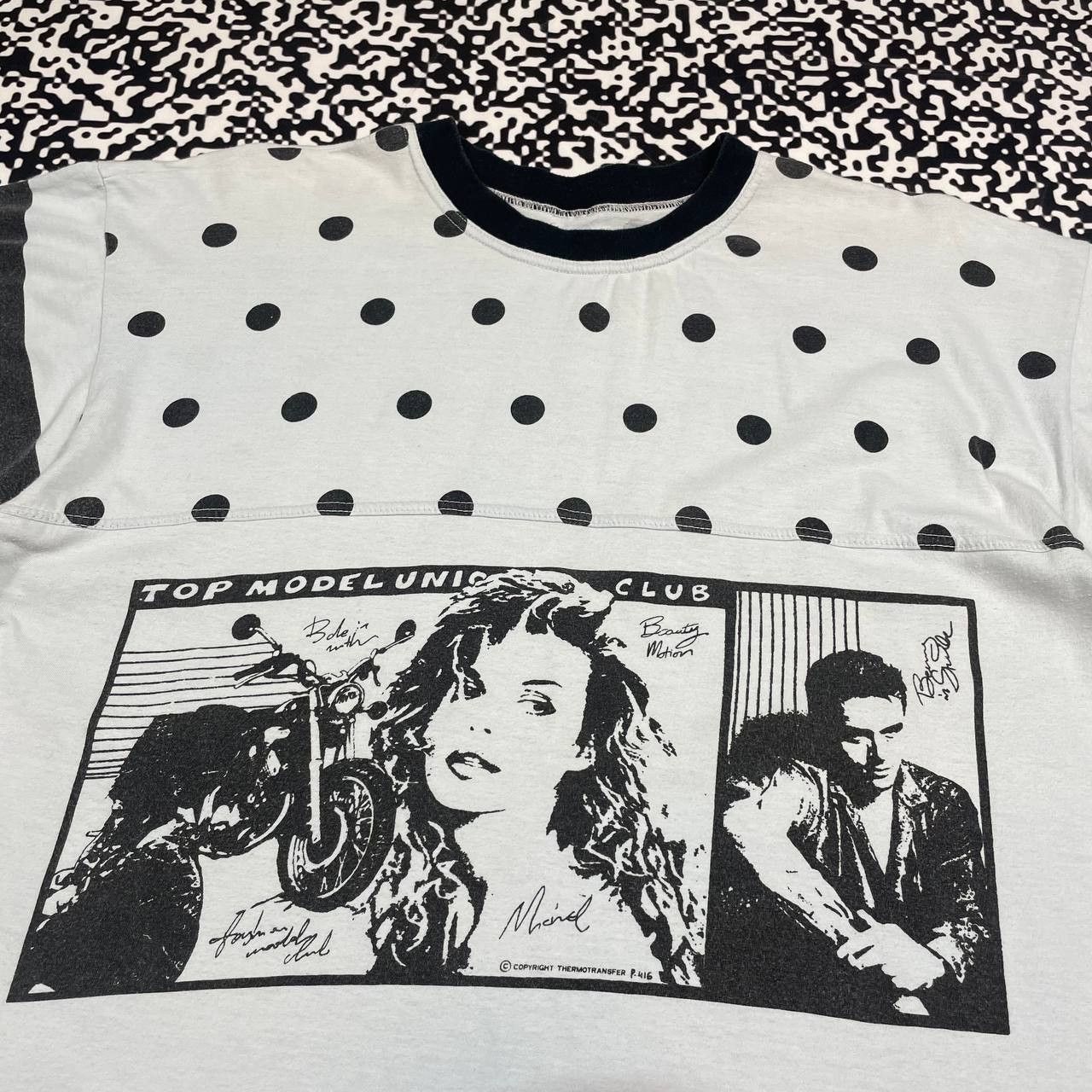Vintage Vintage 90s Movie Top Model Retro Japanese Style T-shirt Size US XL / EU 56 / 4 - 7 Thumbnail