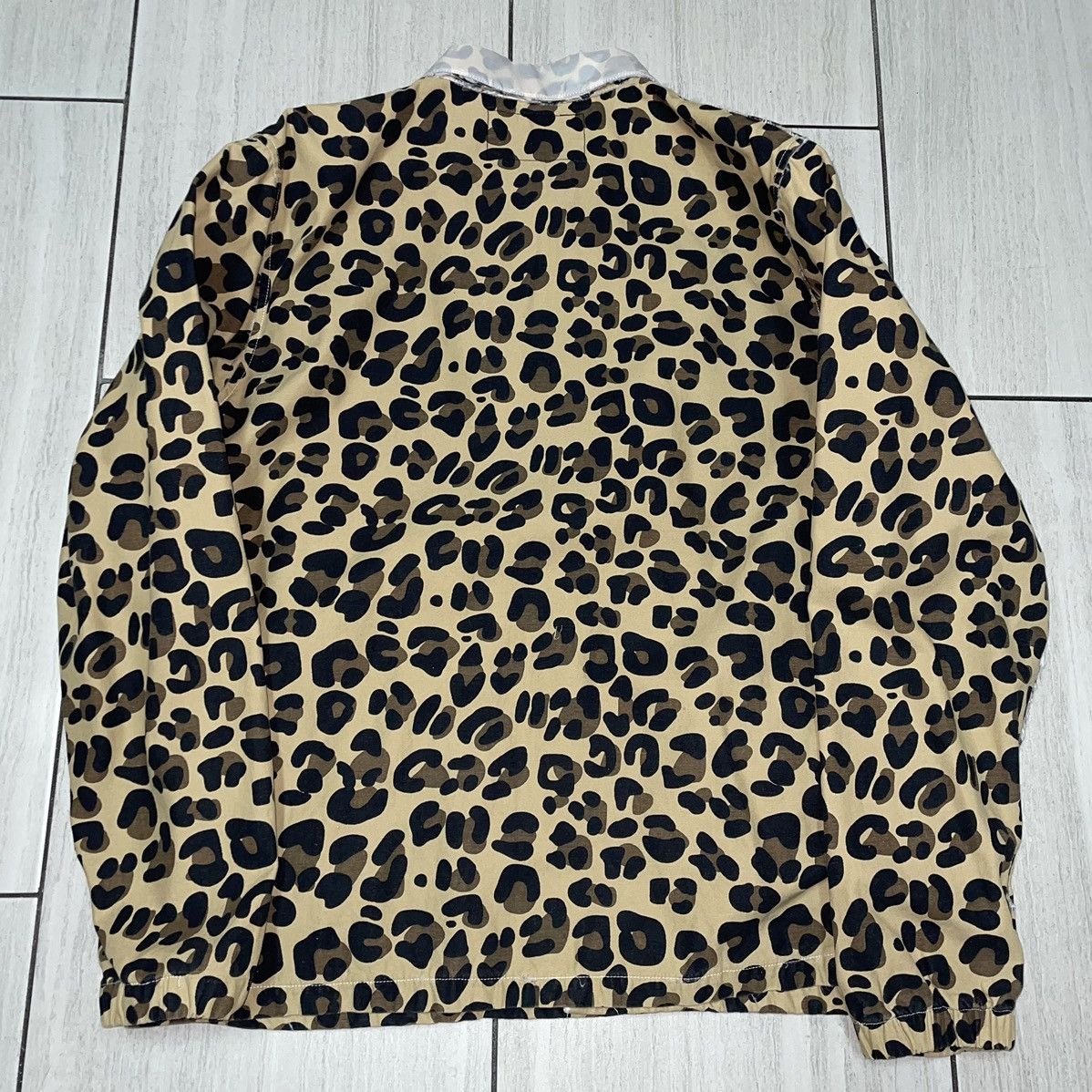 Stussy Stussy Leopard Coach Jacket Size US M / EU 48-50 / 2 - 6 Thumbnail