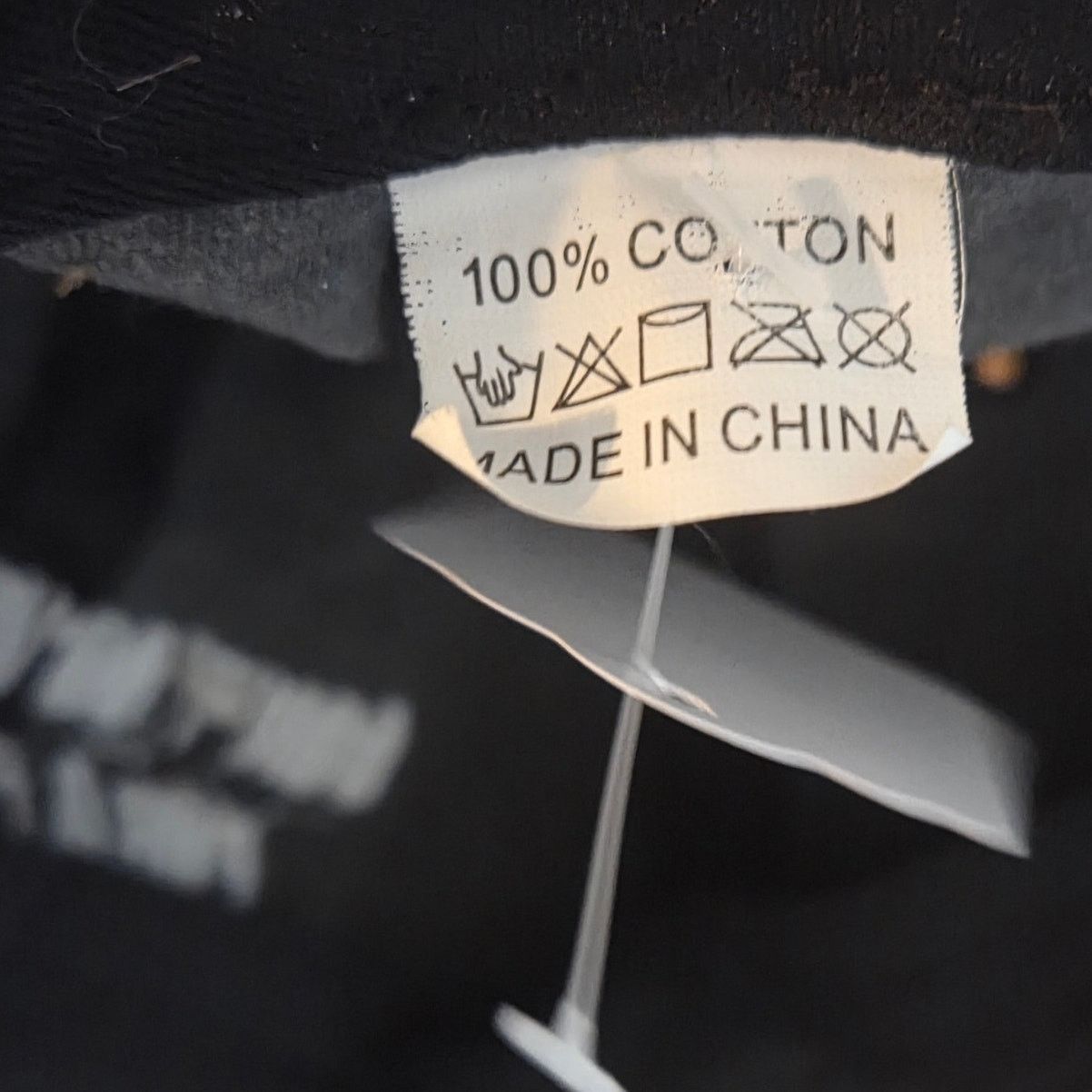 & Other Stories Vintage Style Adjustable Black 'Dont Do Wifey Shit' Cap Size ONE SIZE - 2 Thumbnail