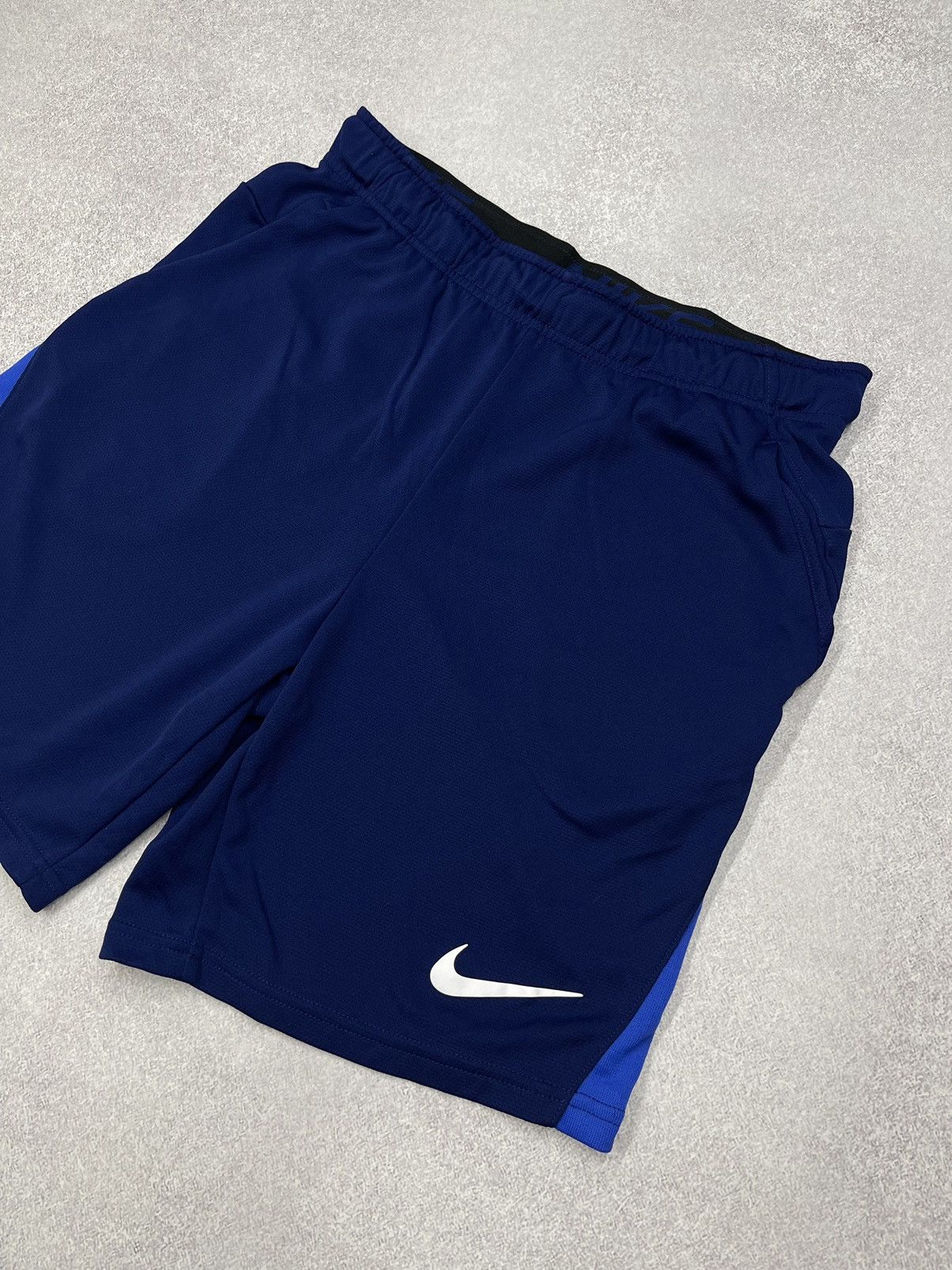 Nike Mens Nike Dri Fit Blue Shorts Swoosh Y2K ACG TN Size US 32 / EU 48 - 3 Thumbnail