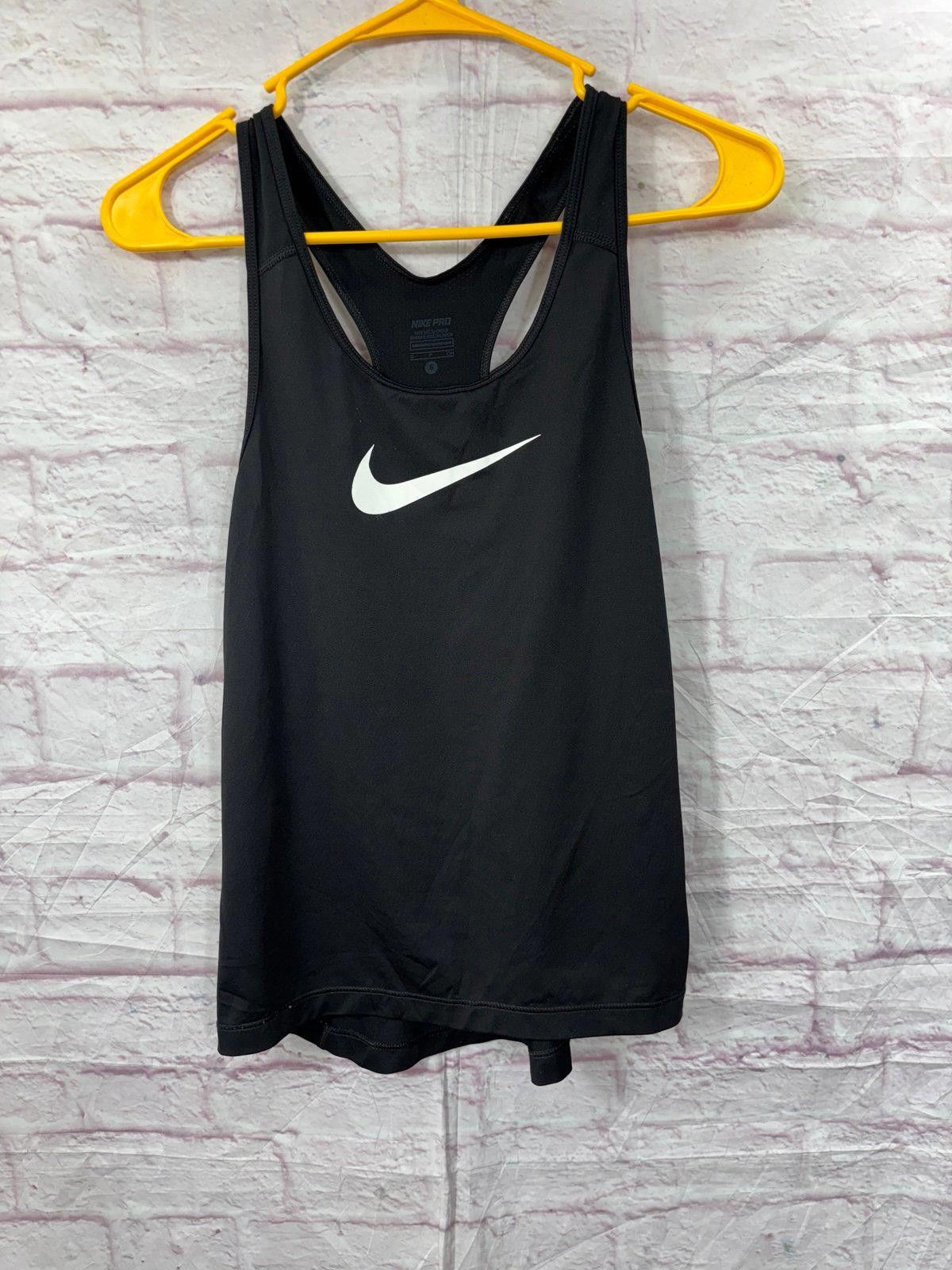 Nike Nike Pro Black Tank Top Size Small Size S / US 4 / IT 40 - 1 Thumbnail
