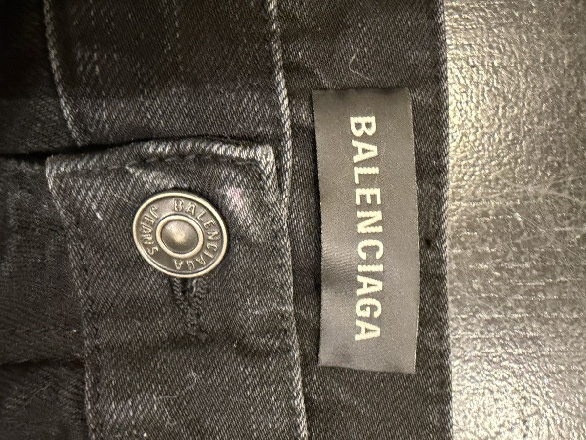 Balenciaga Balenciaga Fade Out Washed Crayon Denim Jeans Size US 38 / EU 54 - 3 Thumbnail