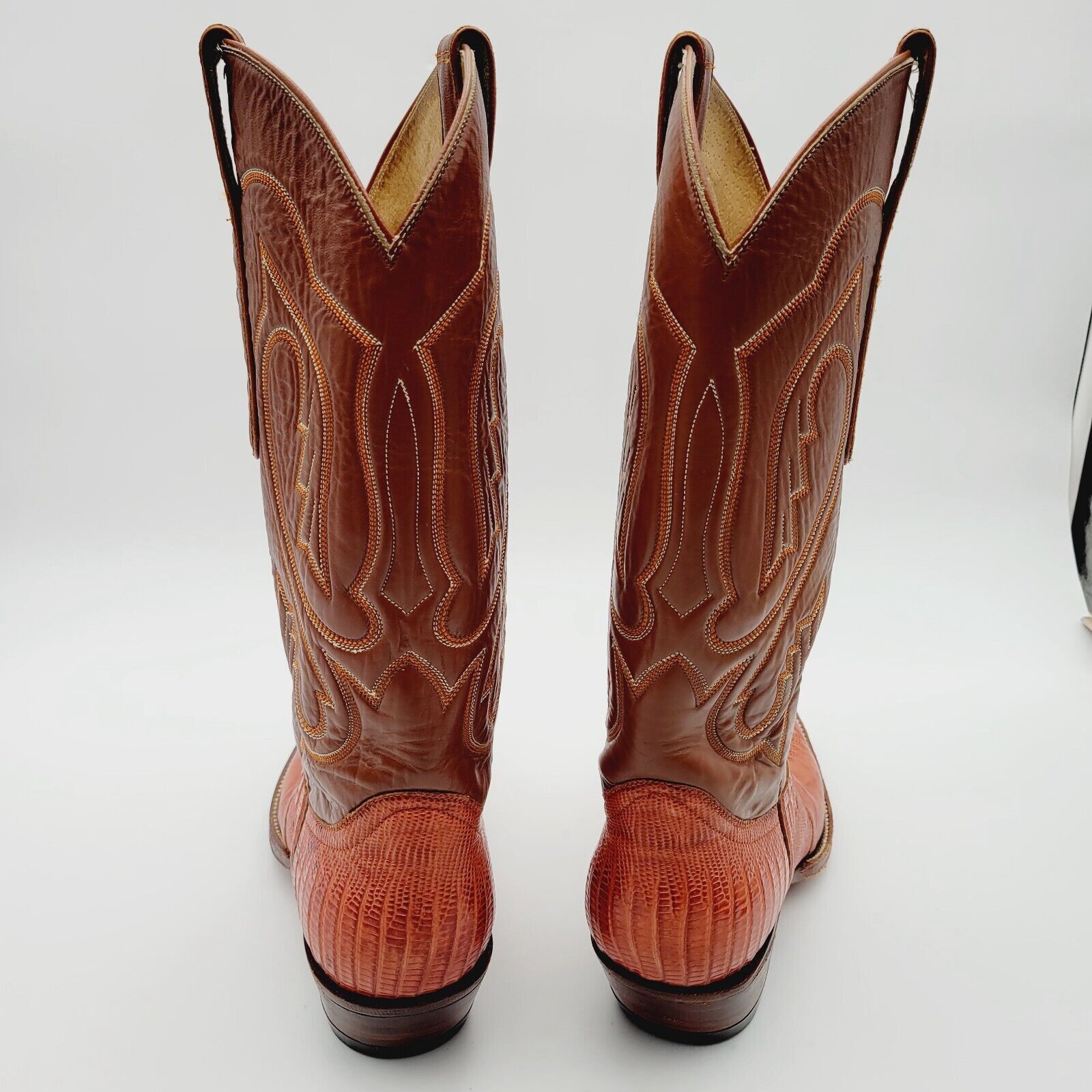Vintage Cowtown Boots Lizard Cowboy Boots Sz 8 E Model 840 Exotic Size US 8 / EU 41 - 11 Thumbnail