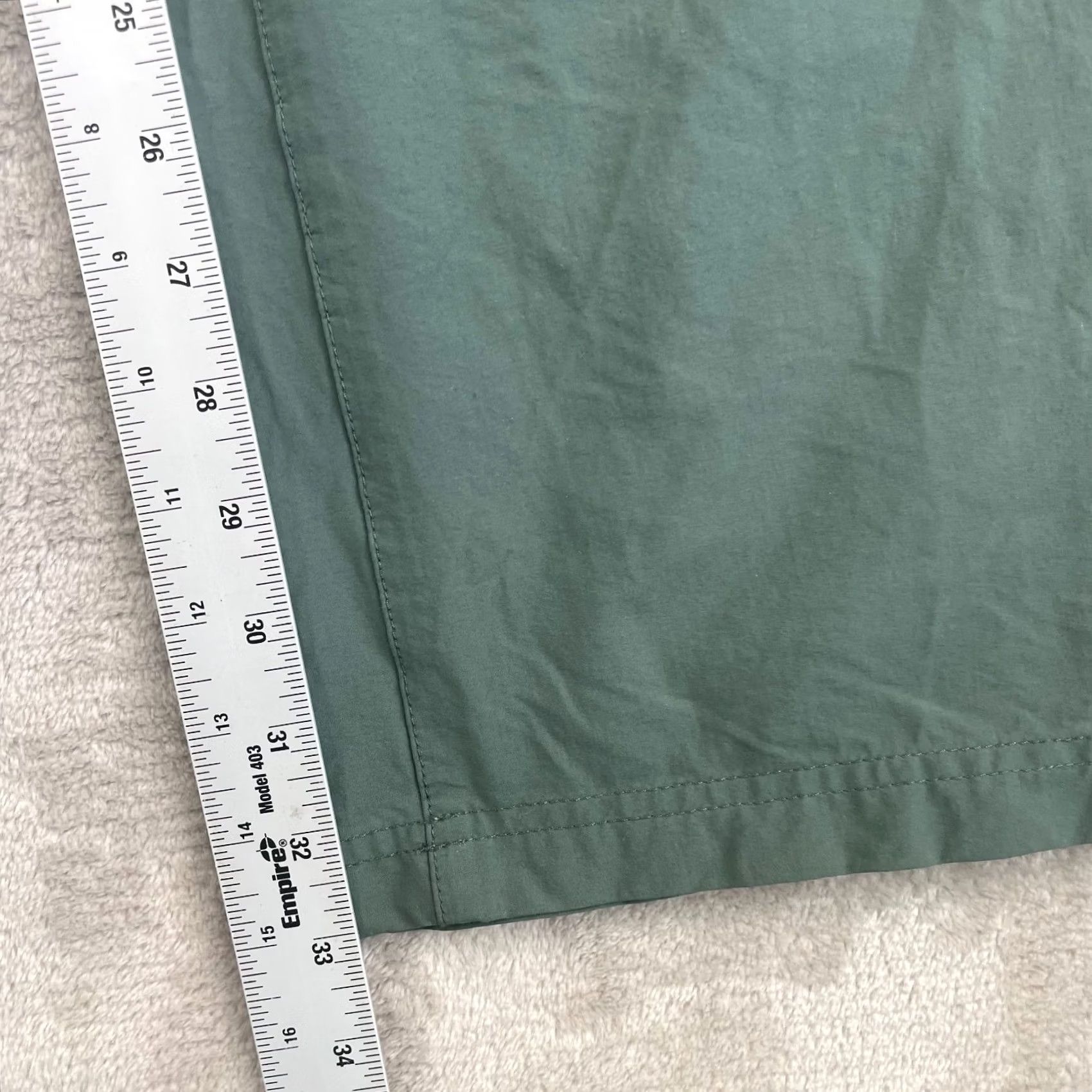 Patagonia Patagonia Rock Craft Pants Men 34x33 Green Nylon Spandex Stretch DWR UPF40 Zip Pockets Khakis Size US 34 / EU 50 - 6 Thumbnail