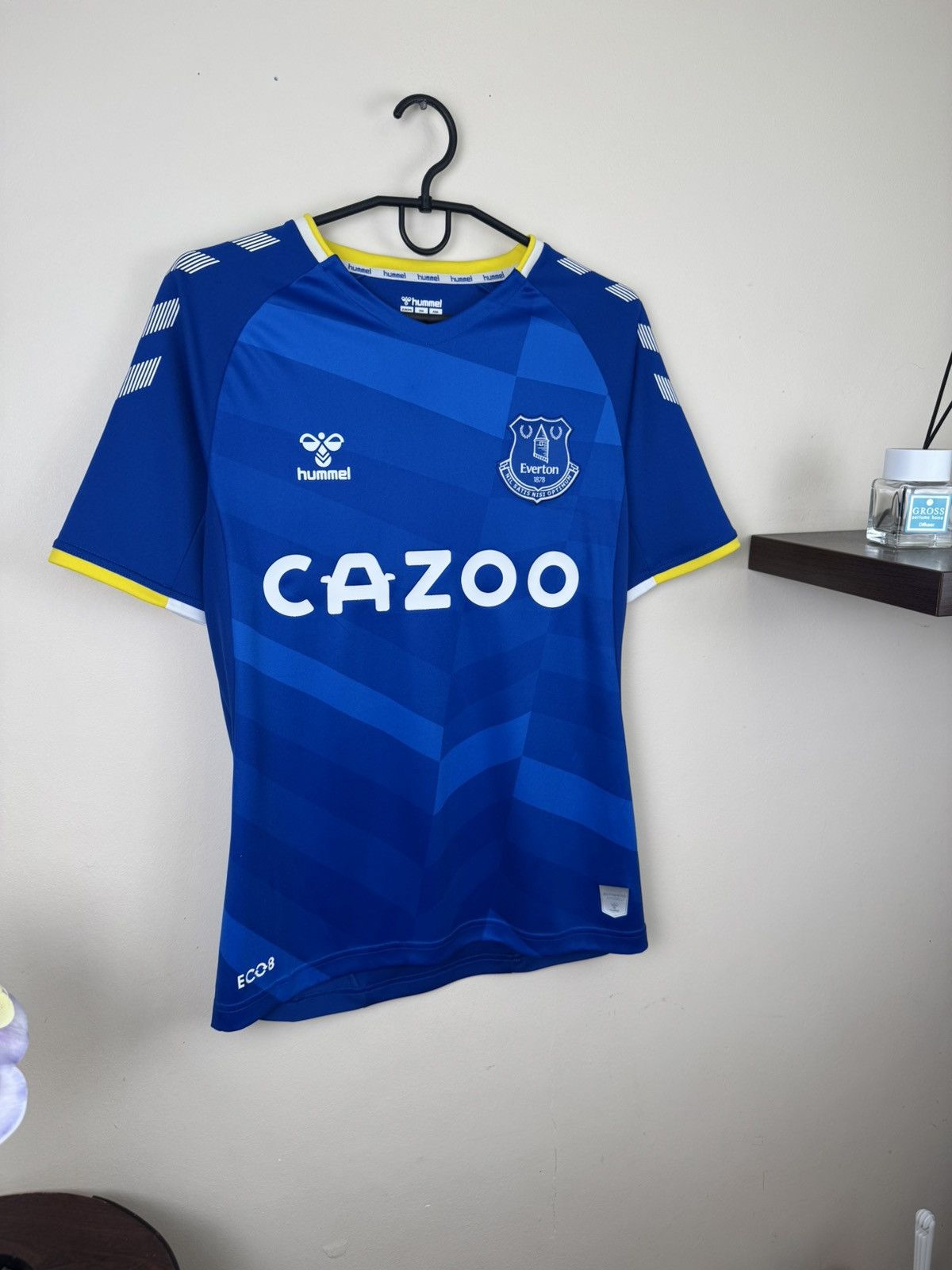 Hummel Hummel Everton FC 2021-22 Official Home Soccer Jersey S Size US S / EU 44-46 / 1 - 5 Thumbnail
