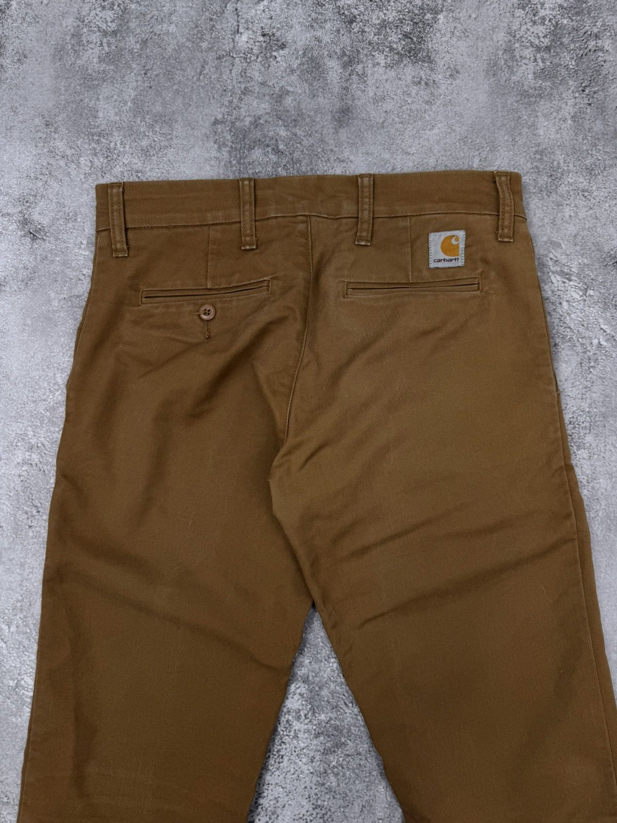Carhartt Carhartt Men Denim Pants Brown Size 29 Size US 29 - 2 Thumbnail