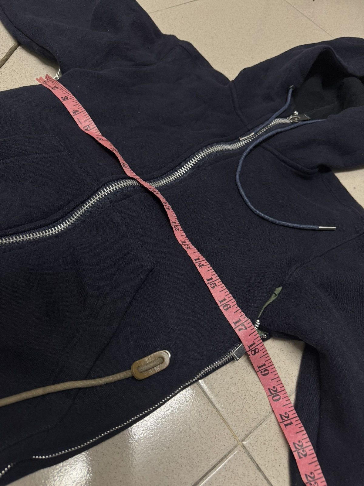 Sacai SACAI SCW-060 SPONGE SWEAT X MA-1 ZIPPER HOODIE Size US S / EU 44-46 / 1 - 5 Thumbnail