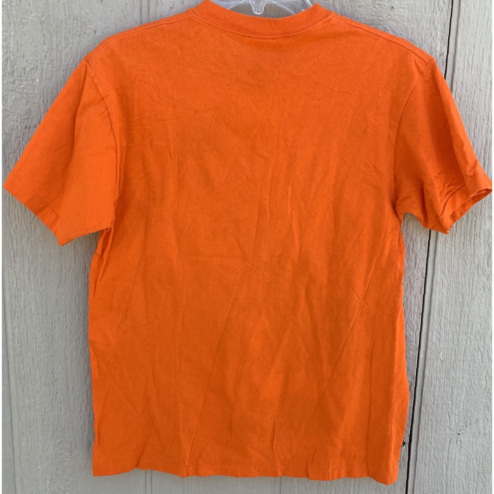 Spell VINTAGE Happy Halloween T-Shirt M 90s Orange Graphic Print Short Sleeve Crew Neck Men Redacted? Size US M / EU 48-50 / 2 - 6 Thumbnail