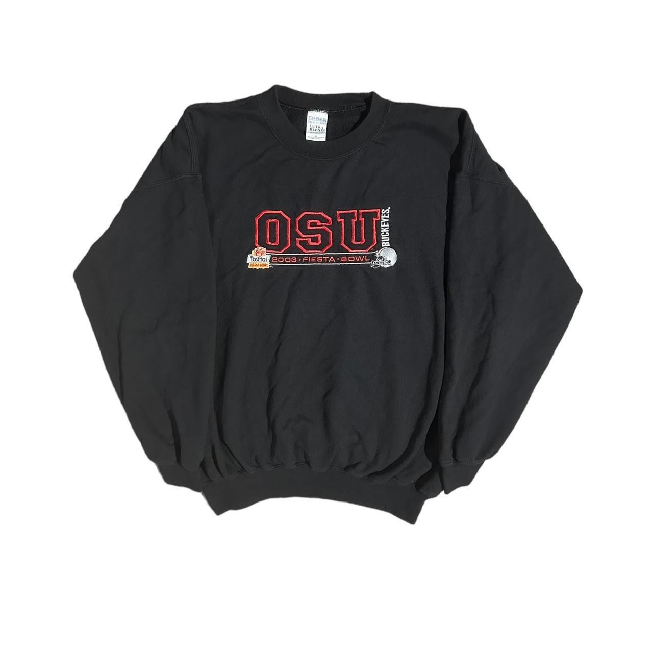 Gildan Vintage 2003 Ohio State Fiesta Bowl Sweatshirt Size US XL / EU 56 / 4 - 1 Thumbnail