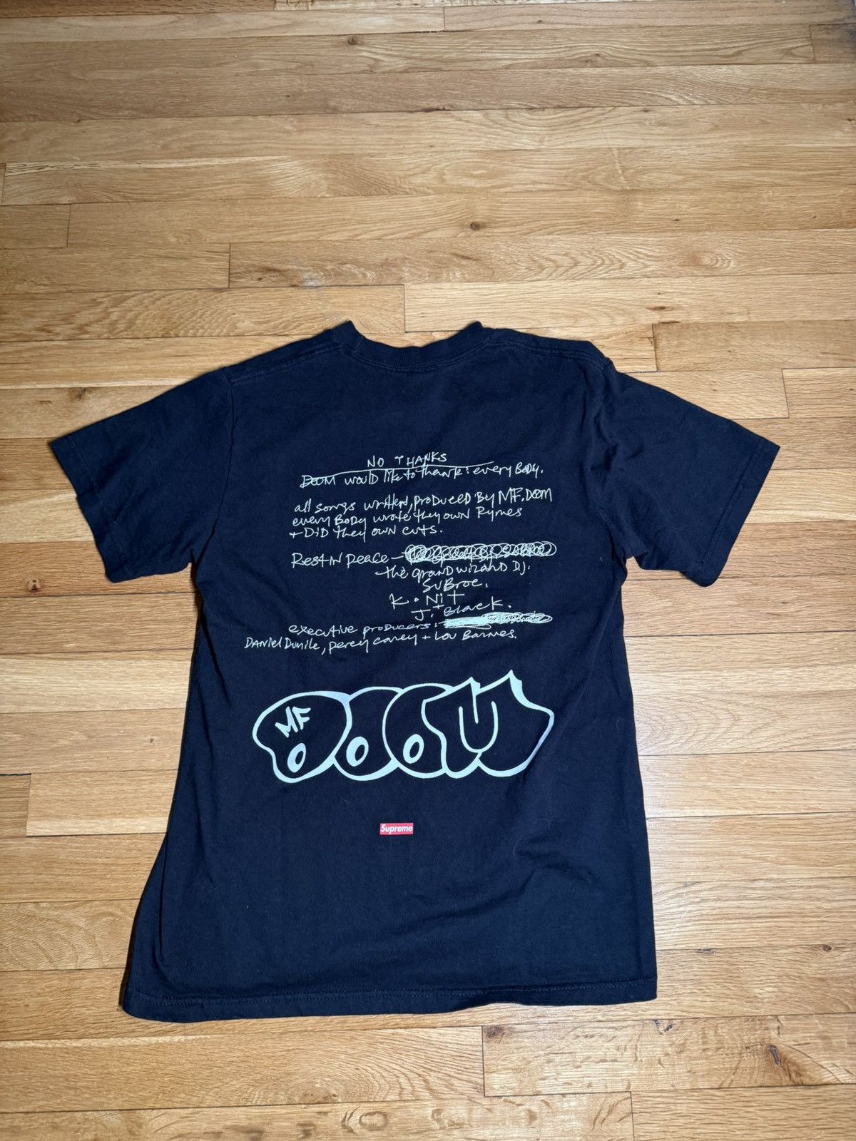 MF Doom × Supreme Supreme MF Doom Tee Shirt Small Size US S / EU 44-46 / 1 - 2 Thumbnail
