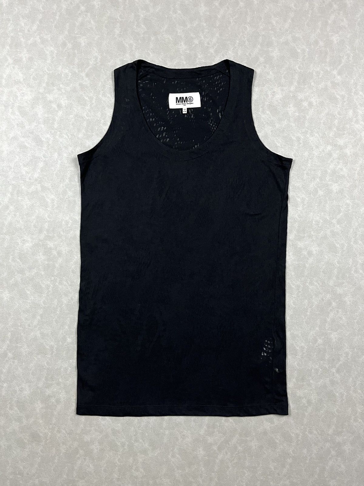 Maison Margiela Margiela black tanktops Size US S / EU 44-46 / 1 - 1 Thumbnail
