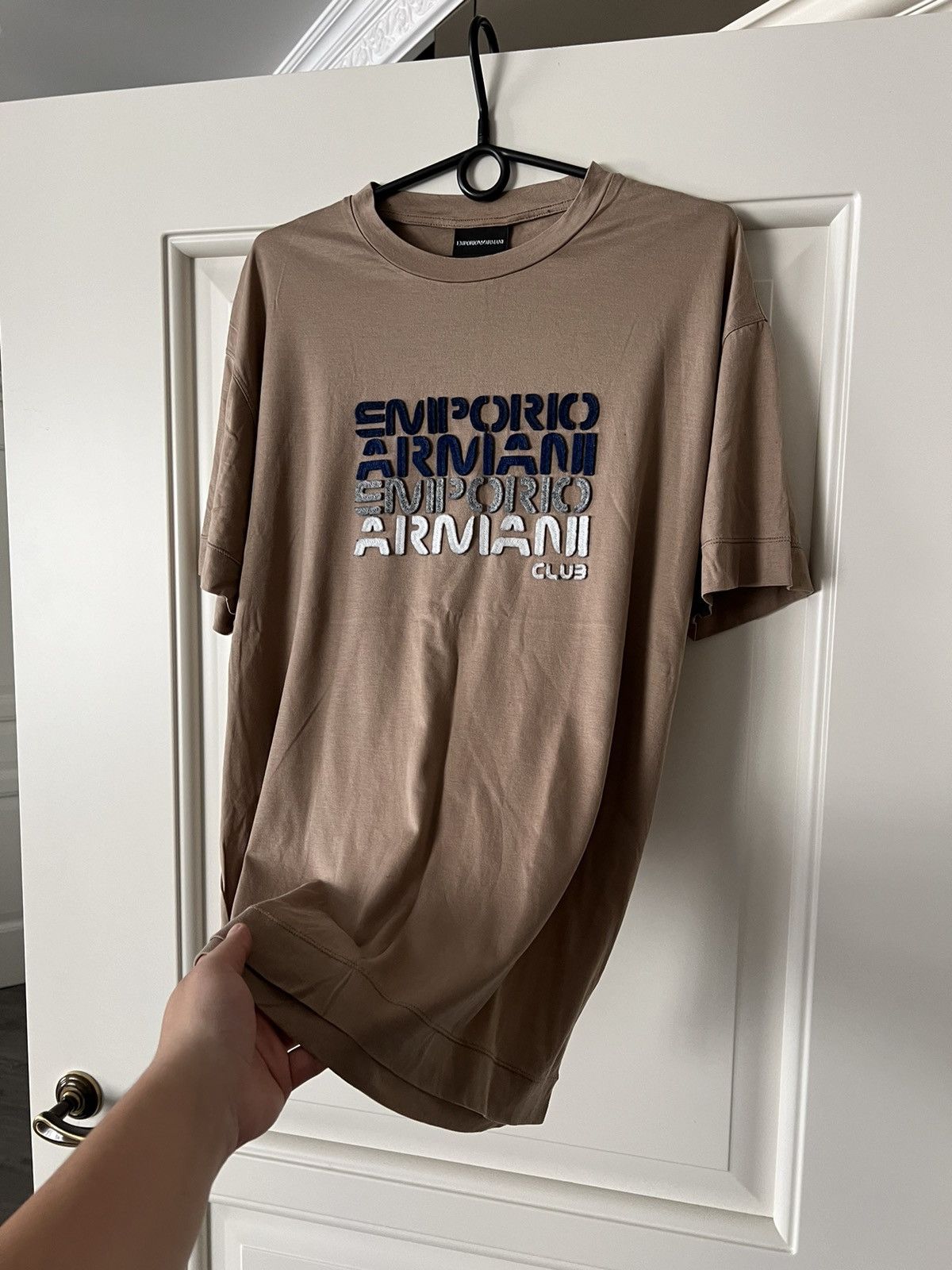 Armani × Emporio Armani × Vintage Vintage Emporio Armani T-Shirt Tee Size US XL / EU 56 / 4 - 4 Thumbnail