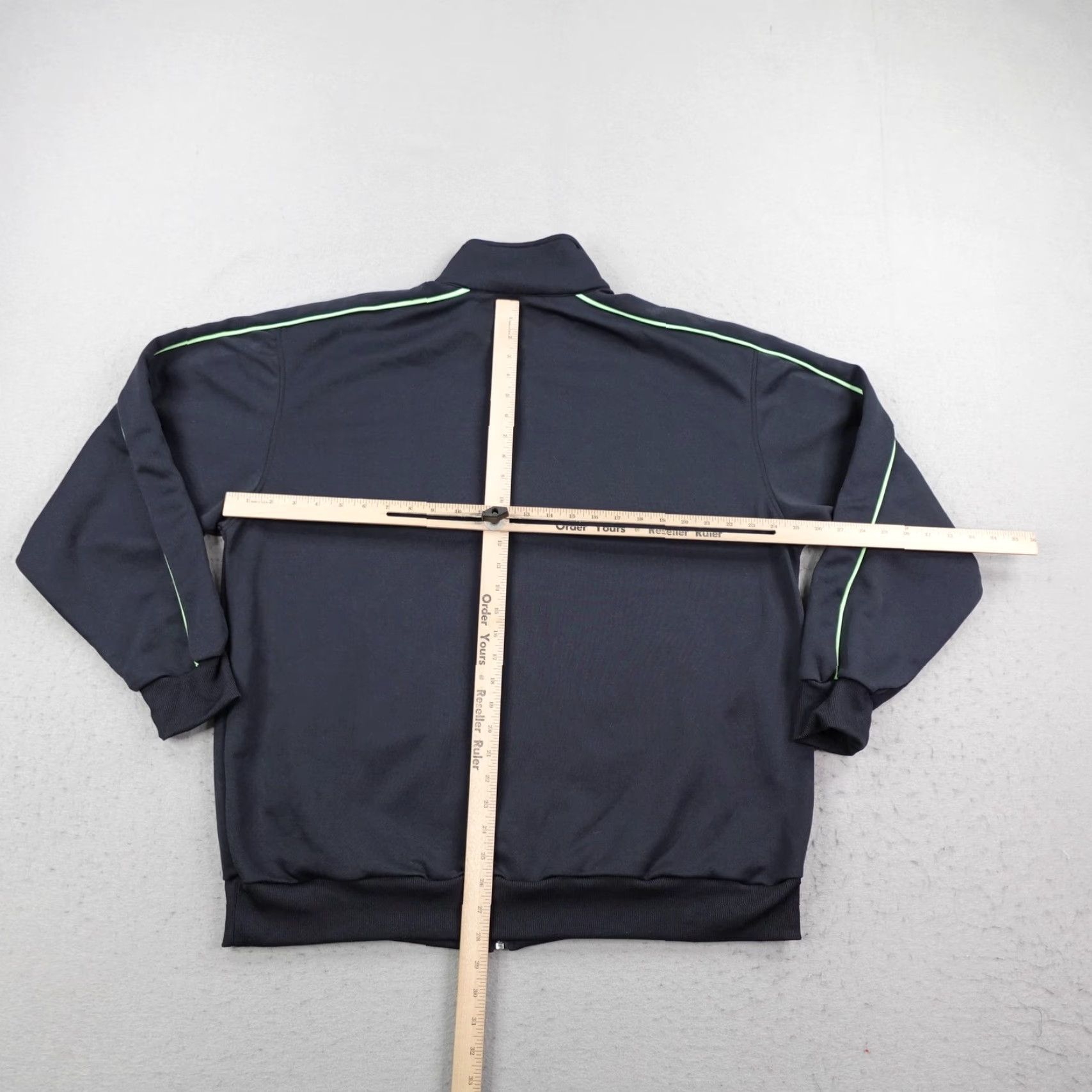 Southpole VINTAGE Southpole Jacket Mens XL Blue Green Track Coat Full Zip Up Hip Hop Y2K Size US XL / EU 56 / 4 - 4 Thumbnail