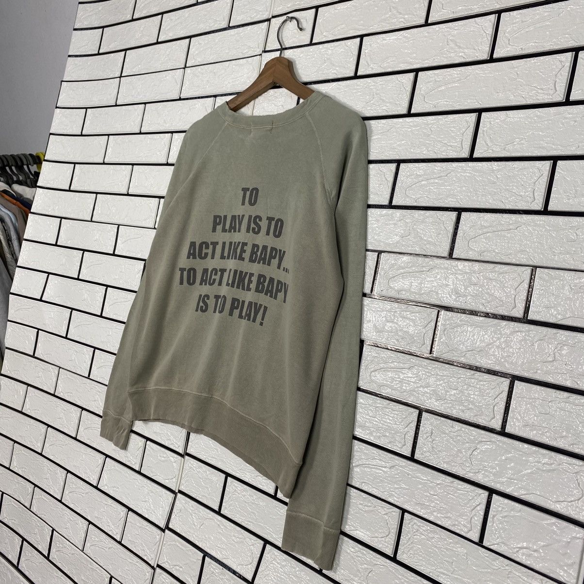 Bape 📌Vintage Cropped Sweatshirt Bathing Ape Big Logo Size M / US 6-8 / IT 42-44 - 11 Thumbnail