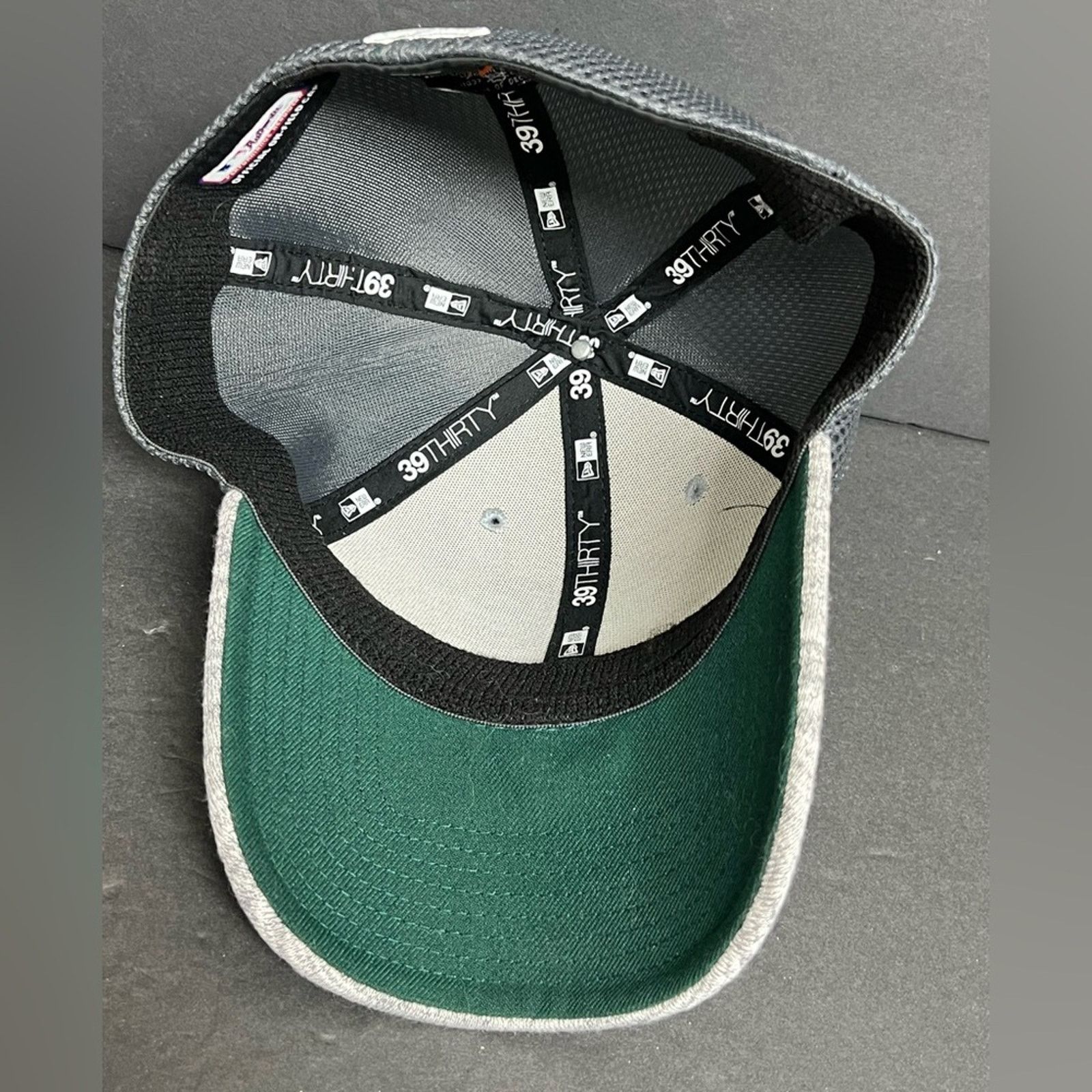 New Era New Era 39Thirty Grey On Field Hat Oakland Athletics NWOT Size ONE SIZE - 7 Thumbnail