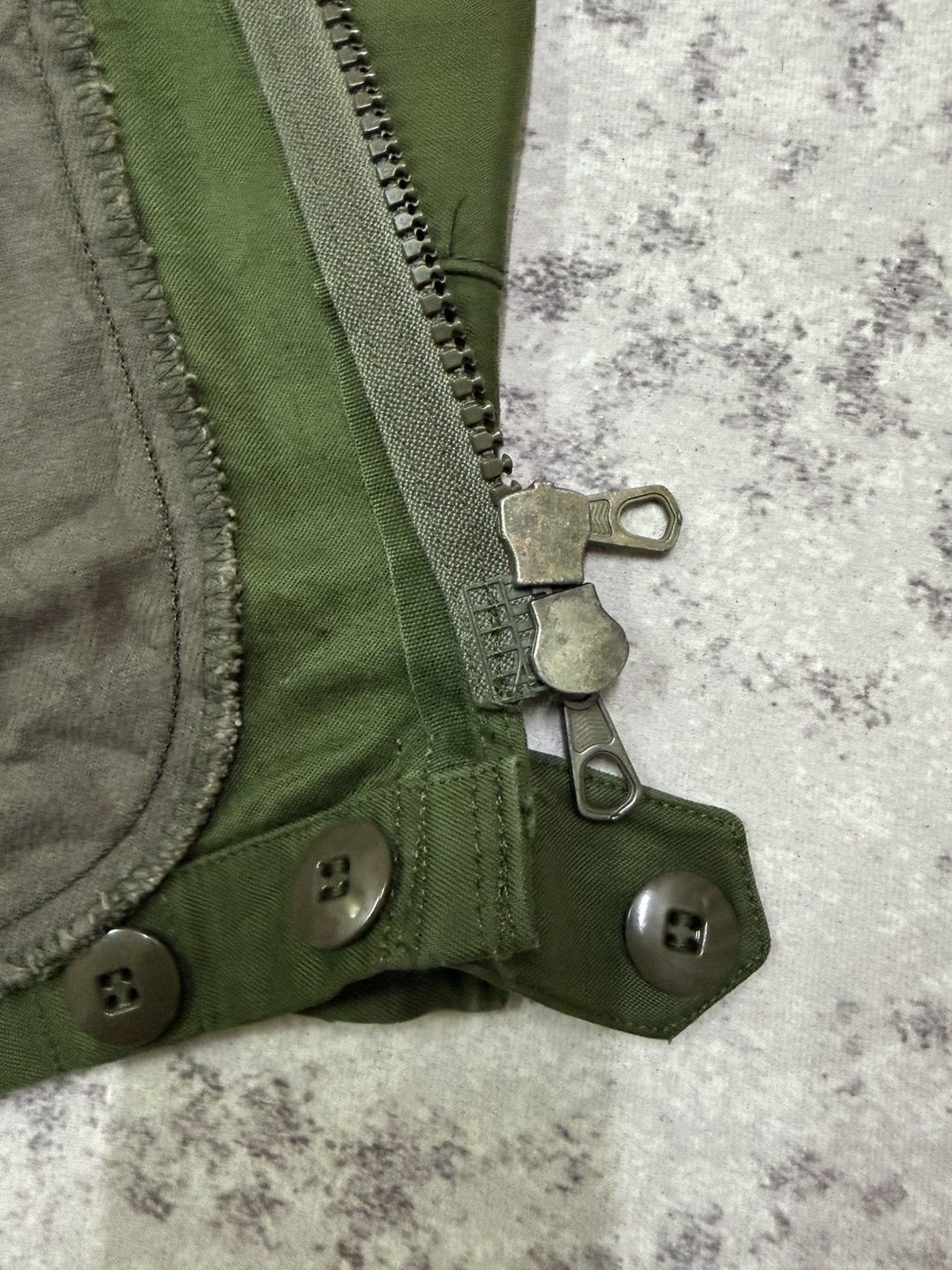 Vintage 1970s Swedish Army m59 tank drivers jacket. Size US S / EU 44-46 / 1 - 10 Thumbnail