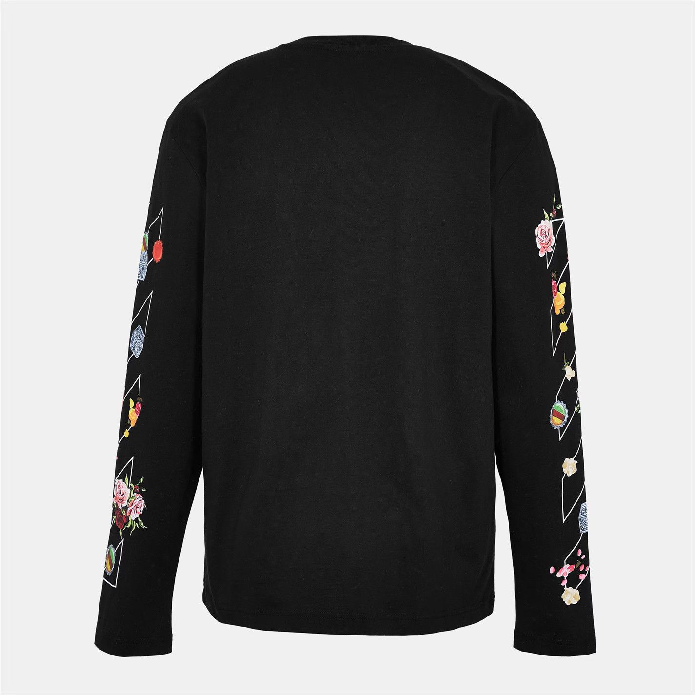 Off-White o1g2r1mq0226 Diag Skate T Long Sleeve T-Shirt In Black Size US XXL / EU 58 / 5 - 2 Thumbnail