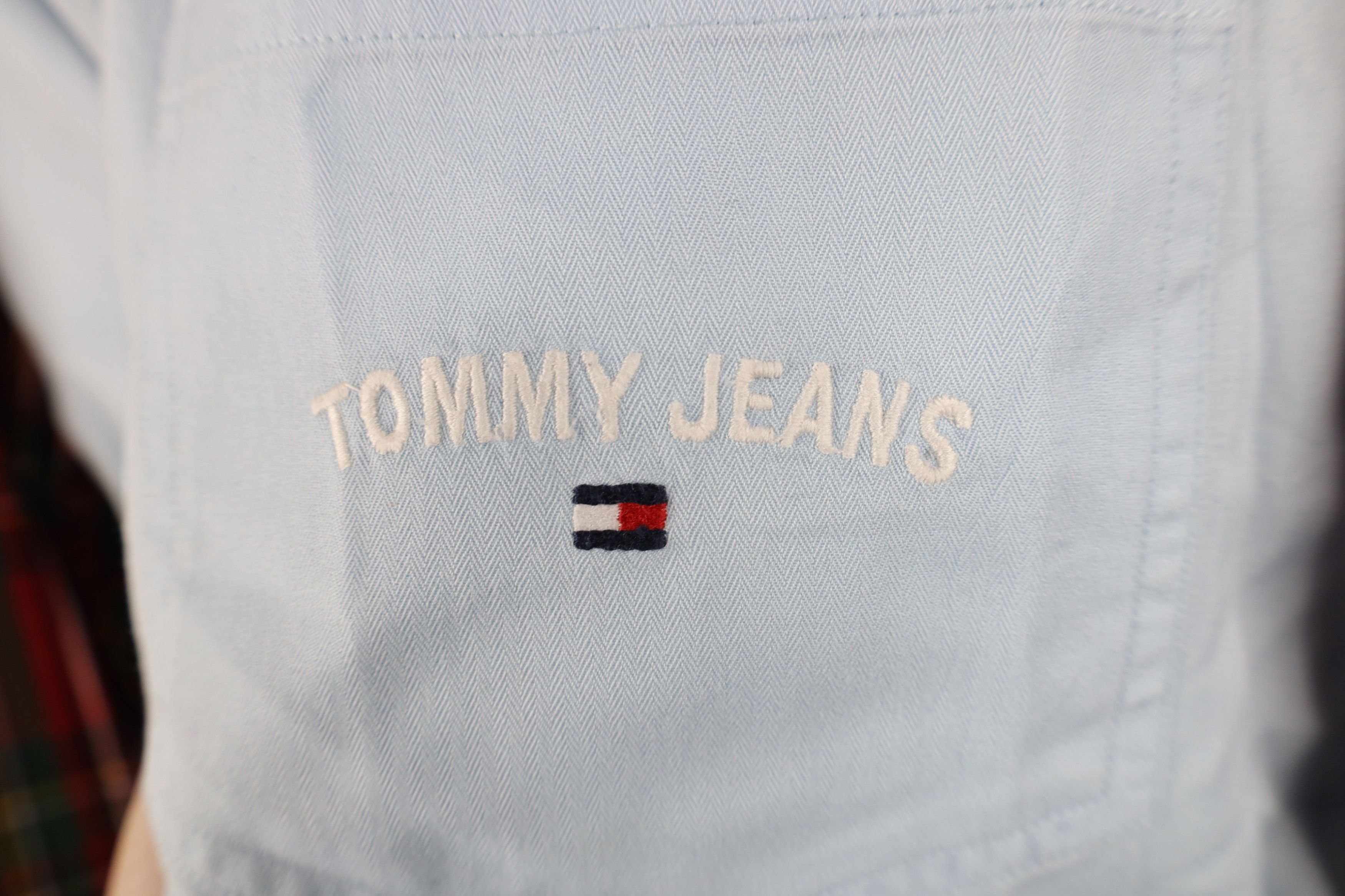 Tommy Hilfiger Vintage 90s Tommy Hilfiger N Sew Collared Button Shirt Plaid Size US XL / EU 56 / 4 - 4 Thumbnail