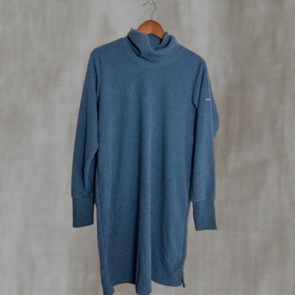 Altea Columbia Dress Maxi Fleece Teal Green Womens L Boundless Trek Long Size L / US 10 / IT 46 - 1 Thumbnail