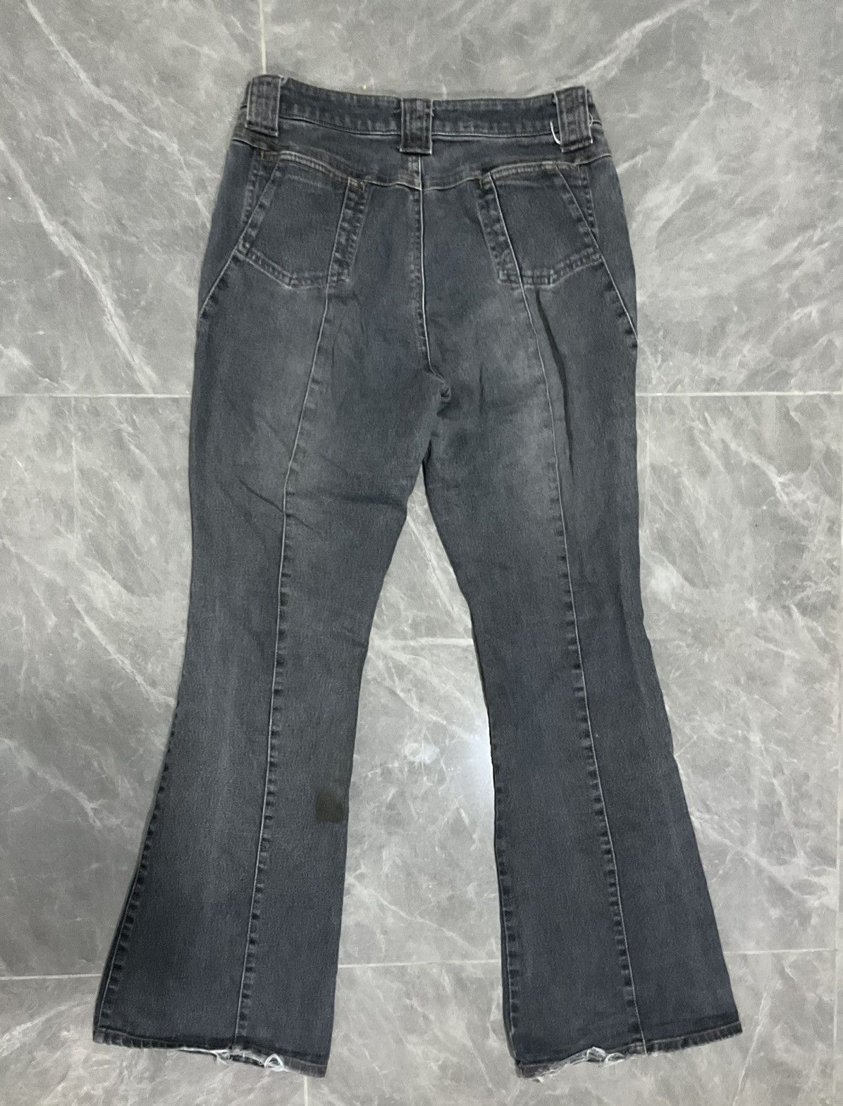 If Six Was Nine × Japanese Brand × Le Grande Bleu (L.G.B.) Casual Flared Leg Denim Jeans Bootcut Size 29" - 2 Thumbnail