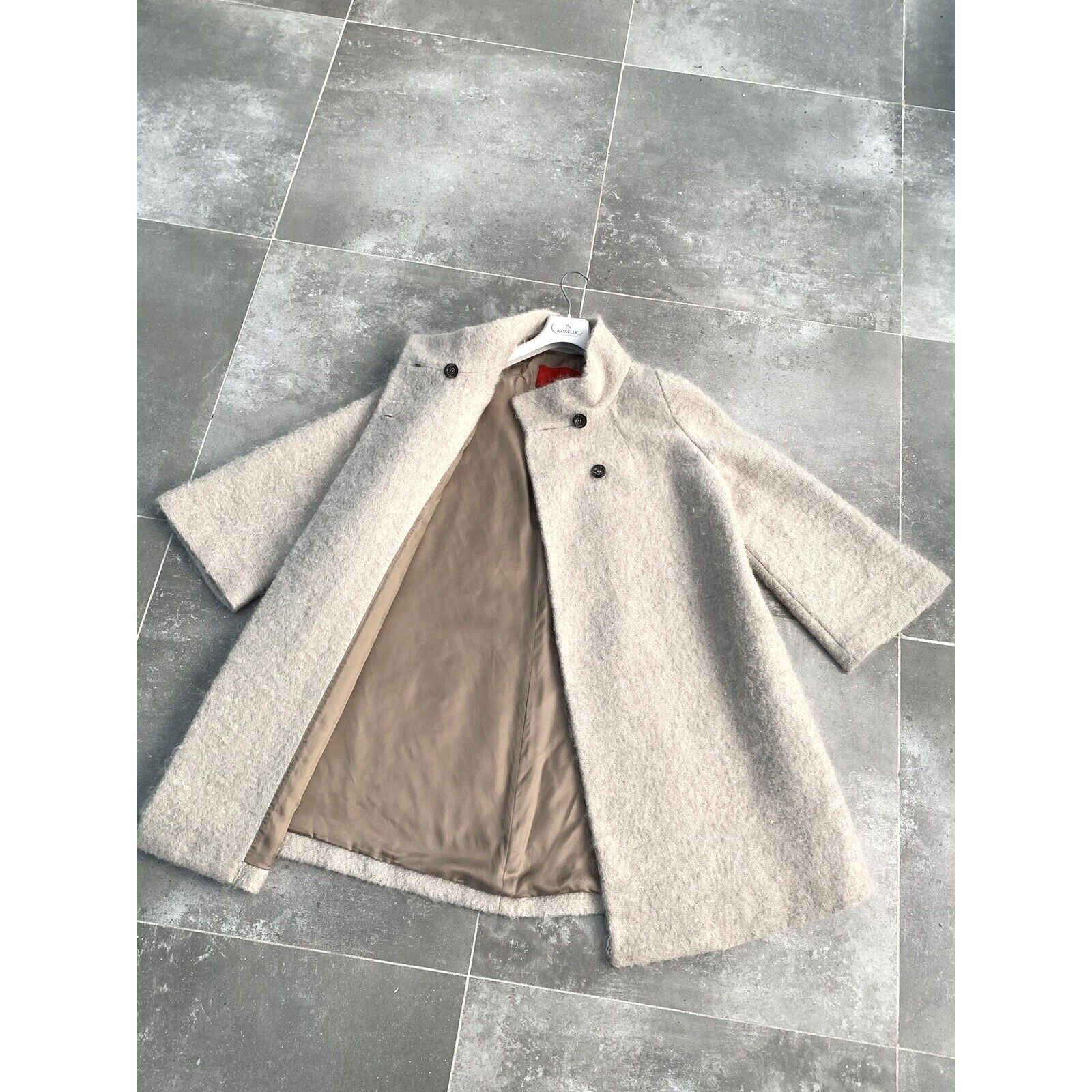 Carolina Herrera Women's CAROLINA HERRERA Mohair Trench Coat Jacket M / 12 Size M / US 6-8 / IT 42-44 - 16 Thumbnail