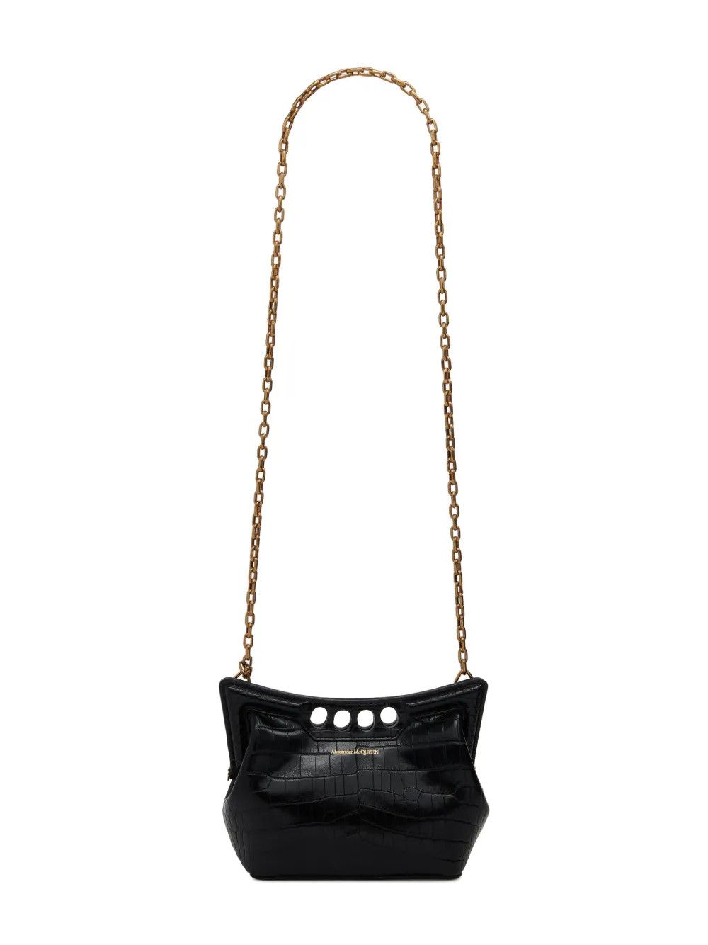 Alexander McQueen o1w1db10925 Size: OS/The Peak Bag Small in Black Size ONE SIZE - 5 Thumbnail