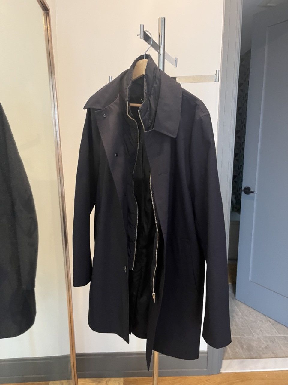 Reiss REISS Raincoat jacket in Navy Size US M / EU 48-50 / 2 - 3 Thumbnail