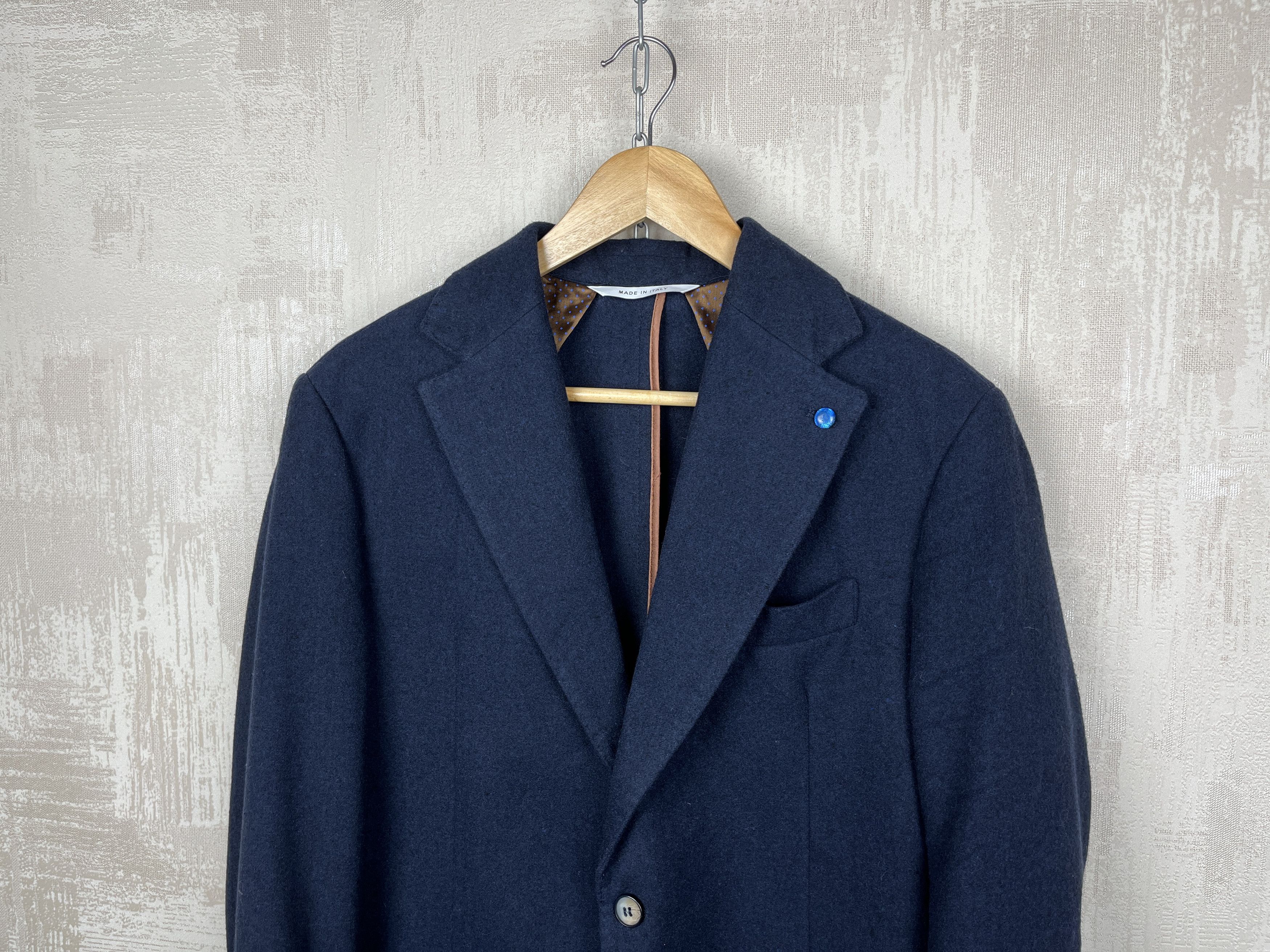 Other Linea Sartoriale Milano 80% Wool / 20% Cashmere Blazer Size US M / EU 48-50 / 2 - 3 Thumbnail