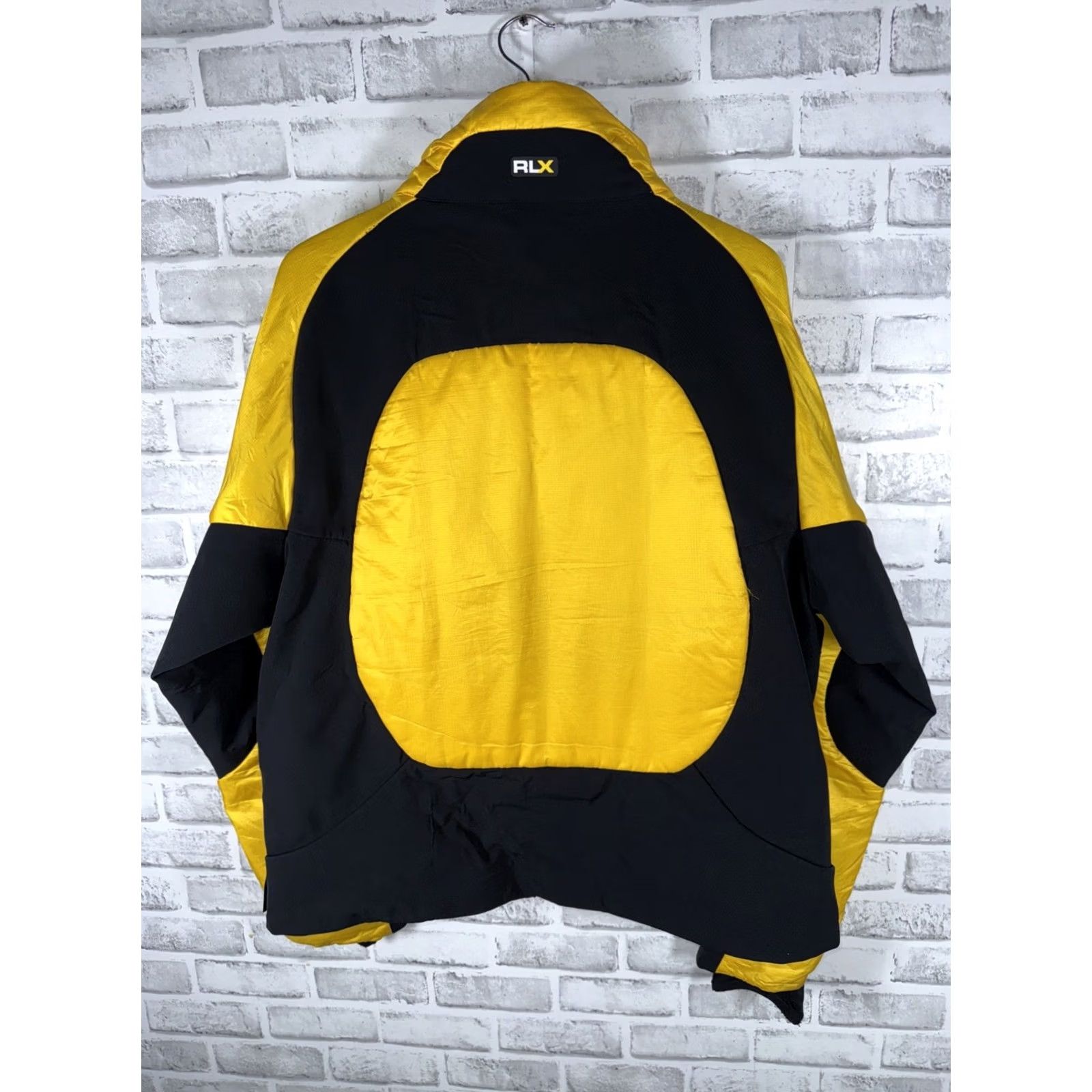 RLX Ralph Lauren RLX Ralph Lauren Jacket Mens XL Yellow Fleece Lined Wool/Polyester? Size US XL / EU 56 / 4 - 8 Thumbnail