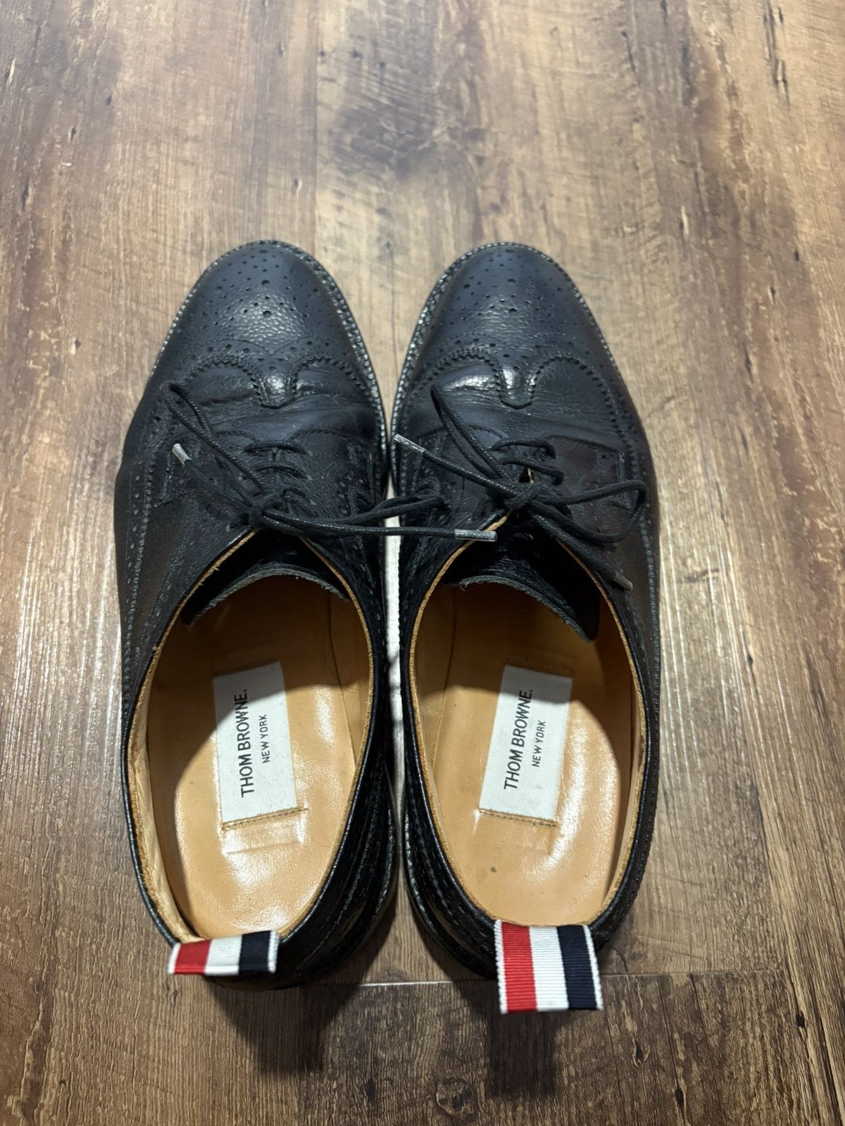 Thom Browne Thom Browne Leather Sole Longwing Brogue Size US 9 / EU 42 - 2 Thumbnail