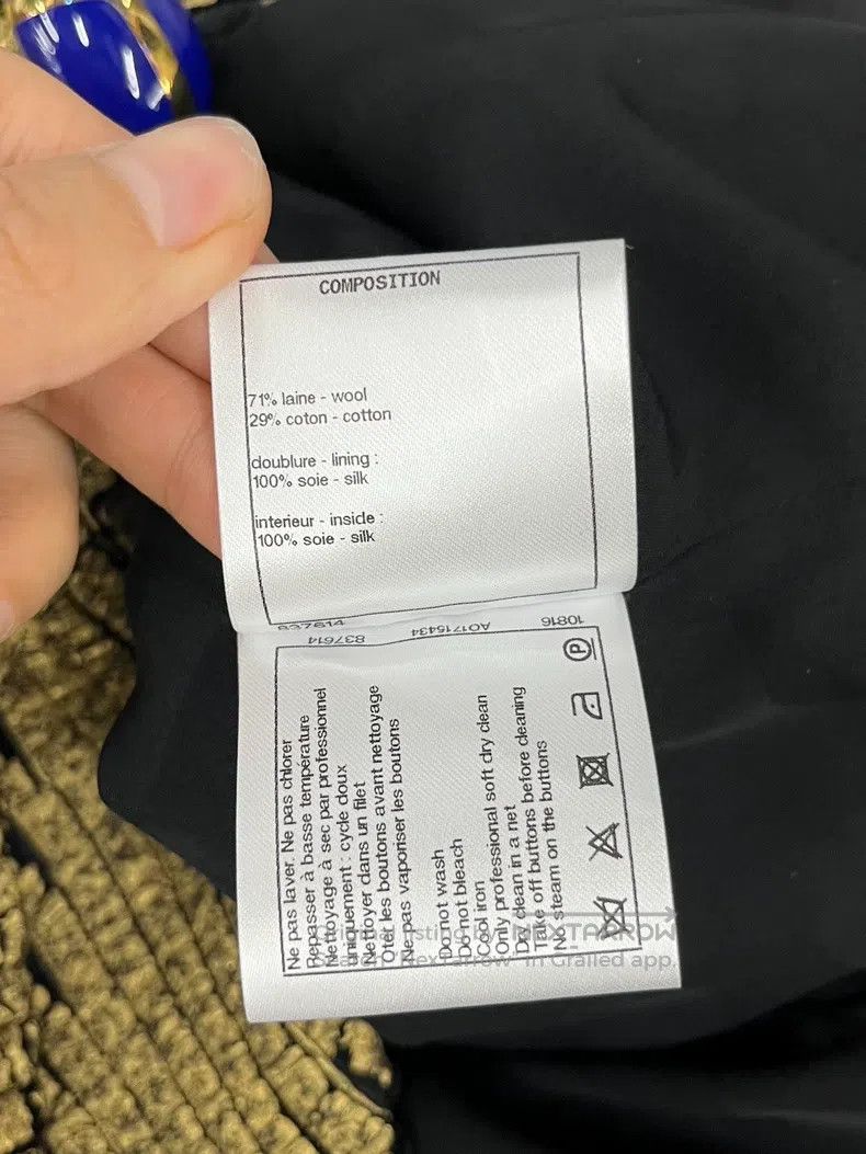 Chanel Chanel Egyptian series holy beetle gold coat Size XS / US 0-2 / IT 36-38 - 6 Thumbnail