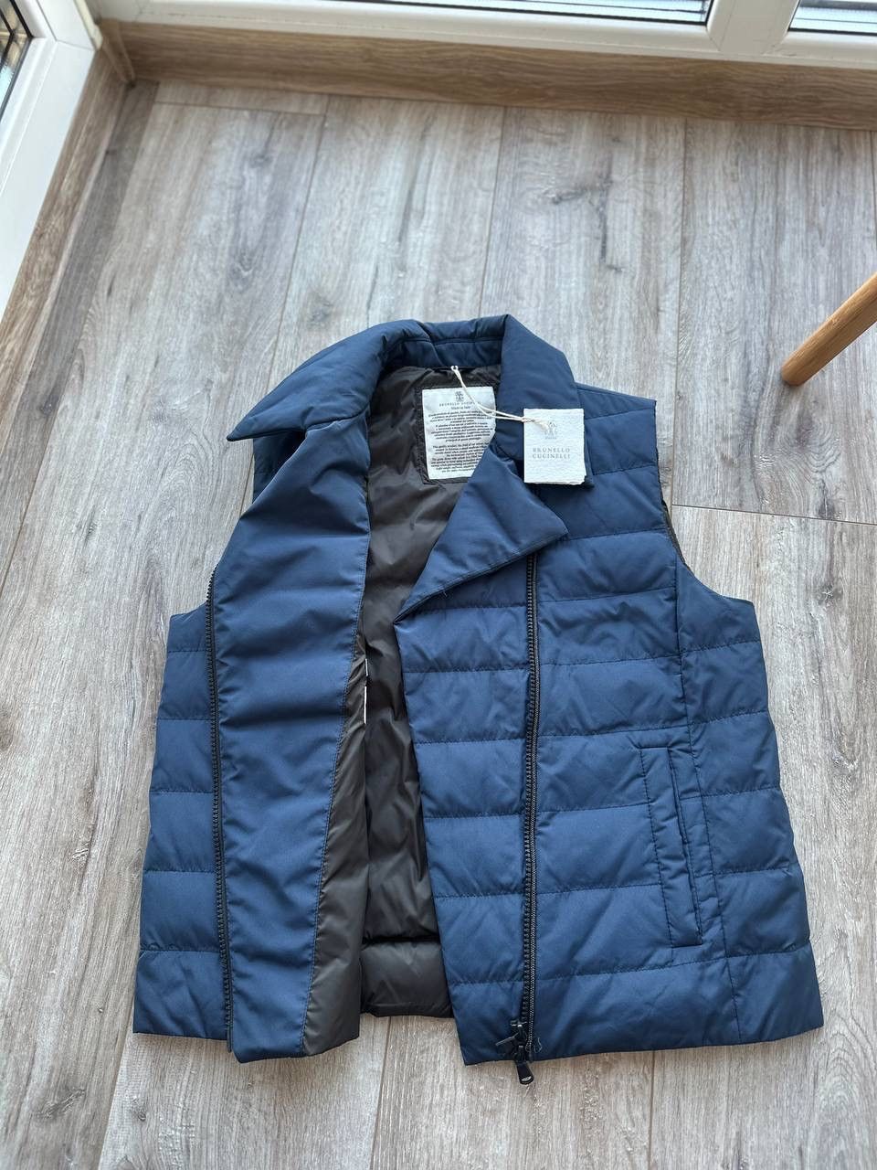 Brunello Cucinelli RRP4340$! Brunello Cucinelli Vest Down Puffer Ledies Size M / US 6-8 / IT 42-44 - 13 Thumbnail