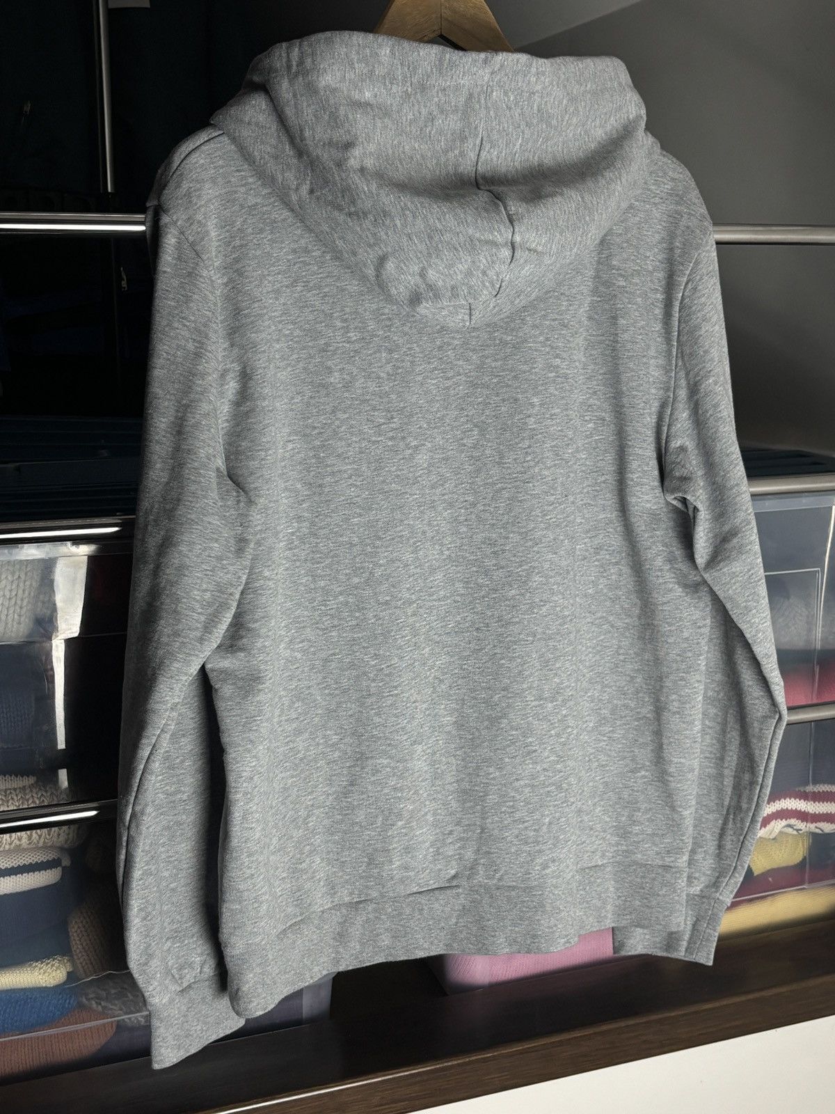 A.P.C. A.P.C. Velvet Logo Hoodie Sweatshirt Size US L / EU 52-54 / 3 - 6 Thumbnail