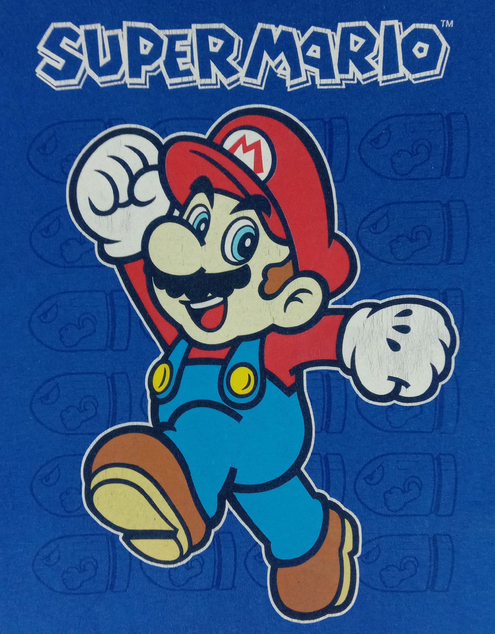 Nintendo Vintage 90's Nintendo Super Mario Over Printed T-Shirt Size US L / EU 52-54 / 3 - 2 Thumbnail